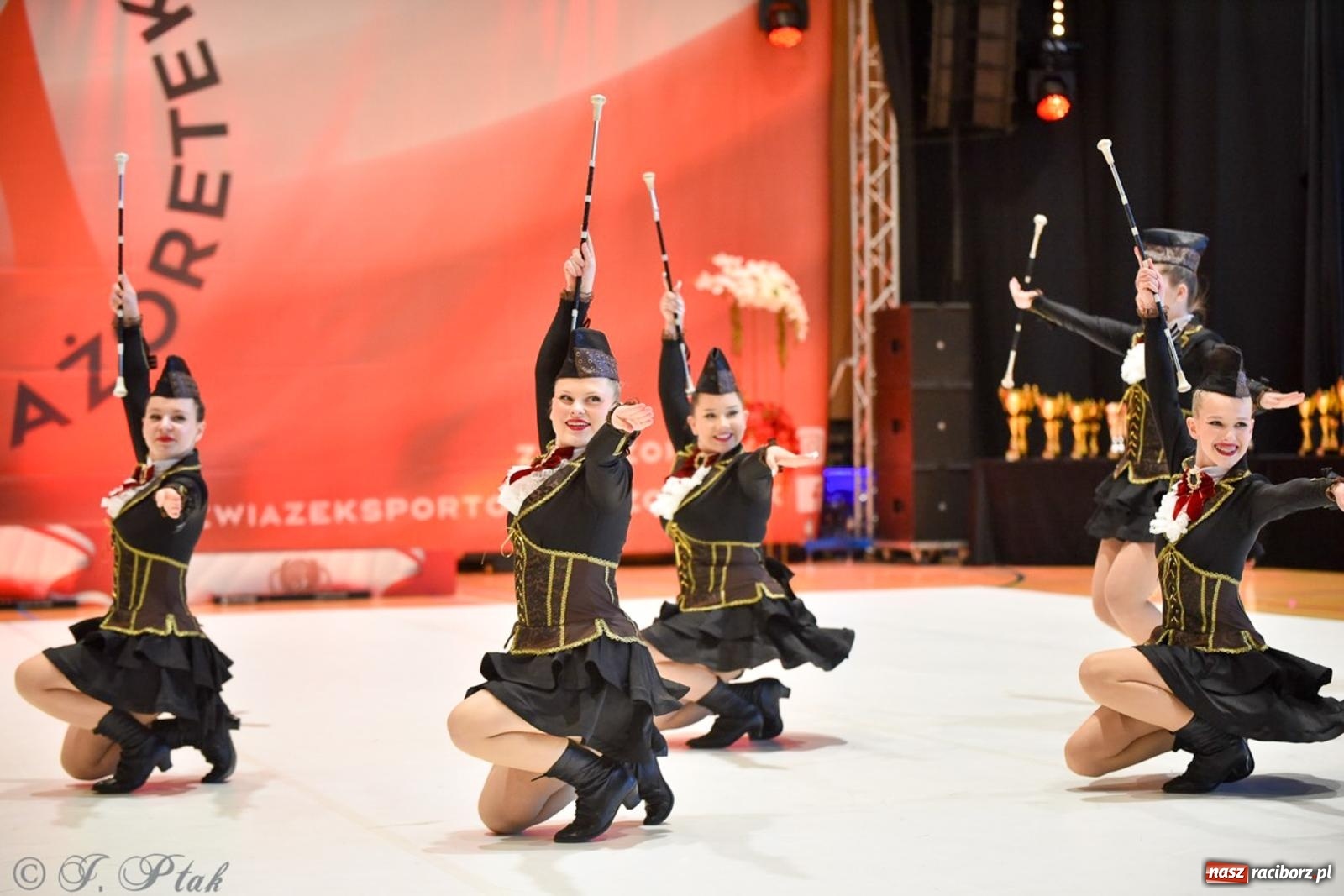 Zdjęcie w galerii na portalu naszraciborz.pl: Rudnik gościł mistrzostwa Polski mażoretek [FOTO] wiadomości z regionu
