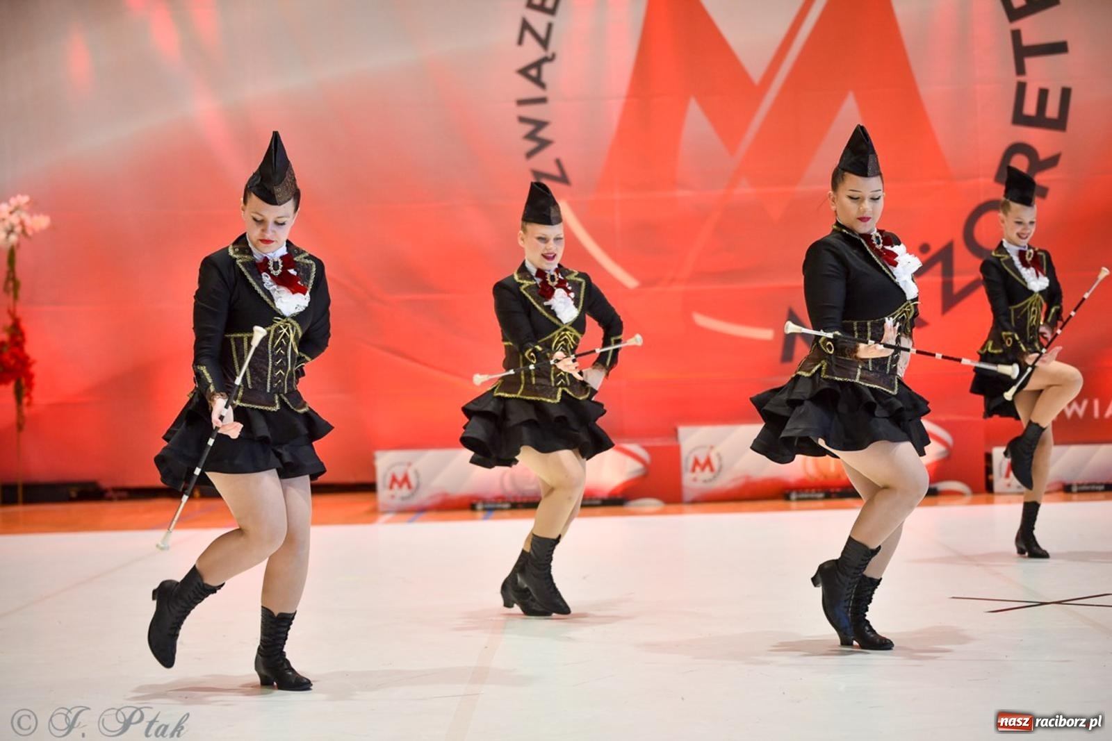 Zdjęcie w galerii na portalu naszraciborz.pl: Rudnik gościł mistrzostwa Polski mażoretek [FOTO] wiadomości z regionu