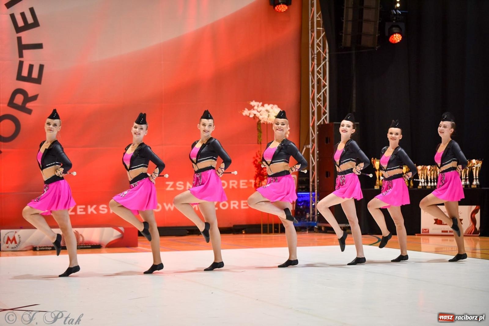 Zdjęcie w galerii na portalu naszraciborz.pl: Rudnik gościł mistrzostwa Polski mażoretek [FOTO] wiadomości z regionu