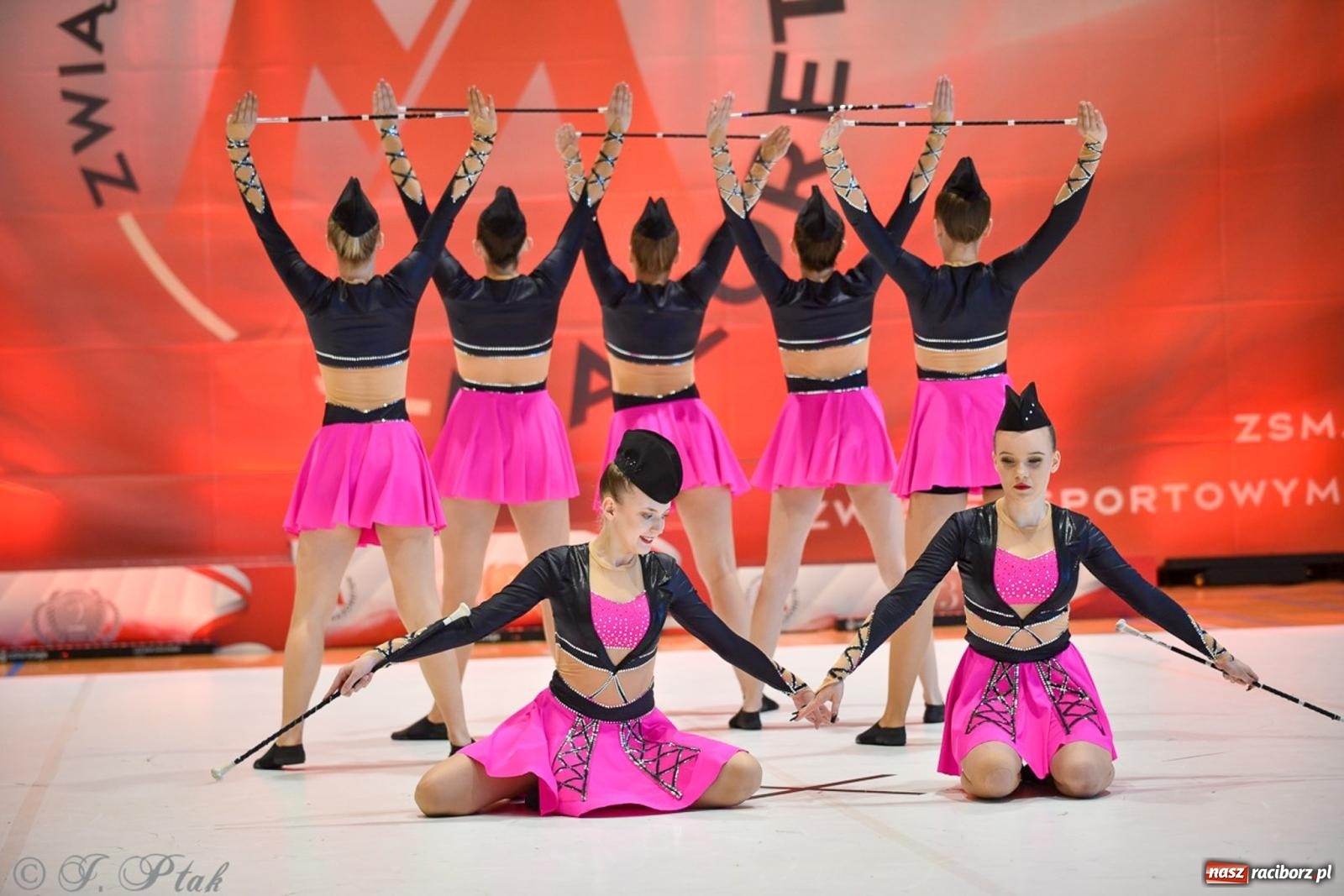 Zdjęcie w galerii na portalu naszraciborz.pl: Rudnik gościł mistrzostwa Polski mażoretek [FOTO] wiadomości z regionu