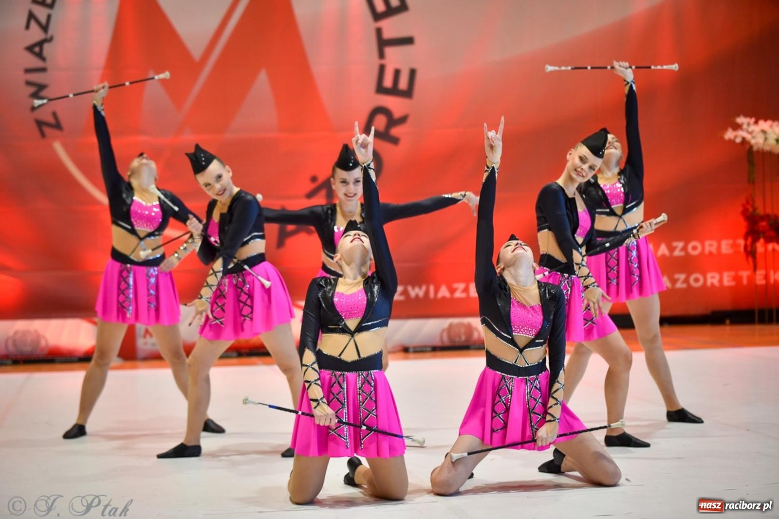 Zdjęcie w galerii na portalu naszraciborz.pl: Rudnik gościł mistrzostwa Polski mażoretek [FOTO] wiadomości z regionu