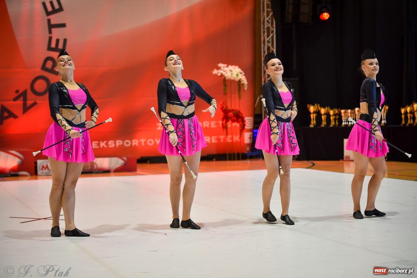 Zdjęcie w galerii na portalu naszraciborz.pl: Rudnik gościł mistrzostwa Polski mażoretek [FOTO] wiadomości z regionu
