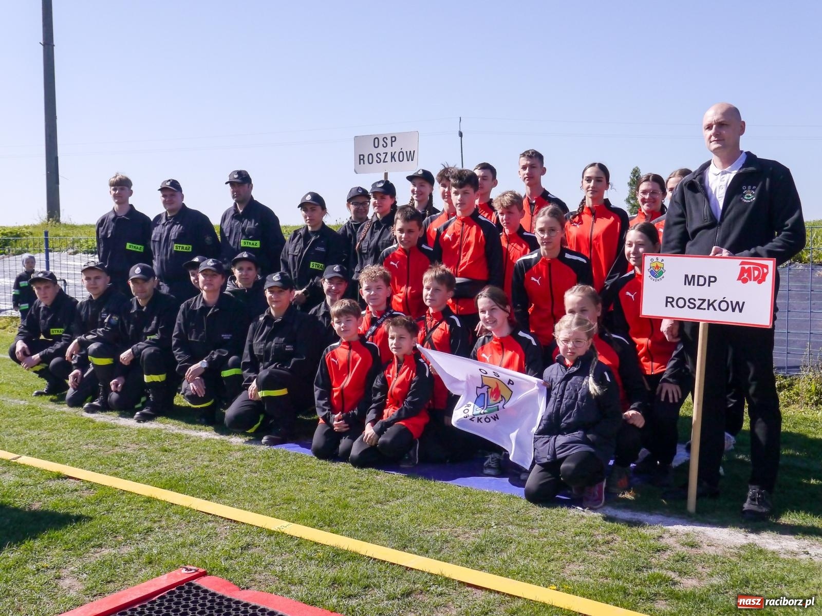 Zdjęcie w galerii na portalu naszraciborz.pl: Powiatowe zawody sportowo-pożarnicze na bis wiadomości z regionu