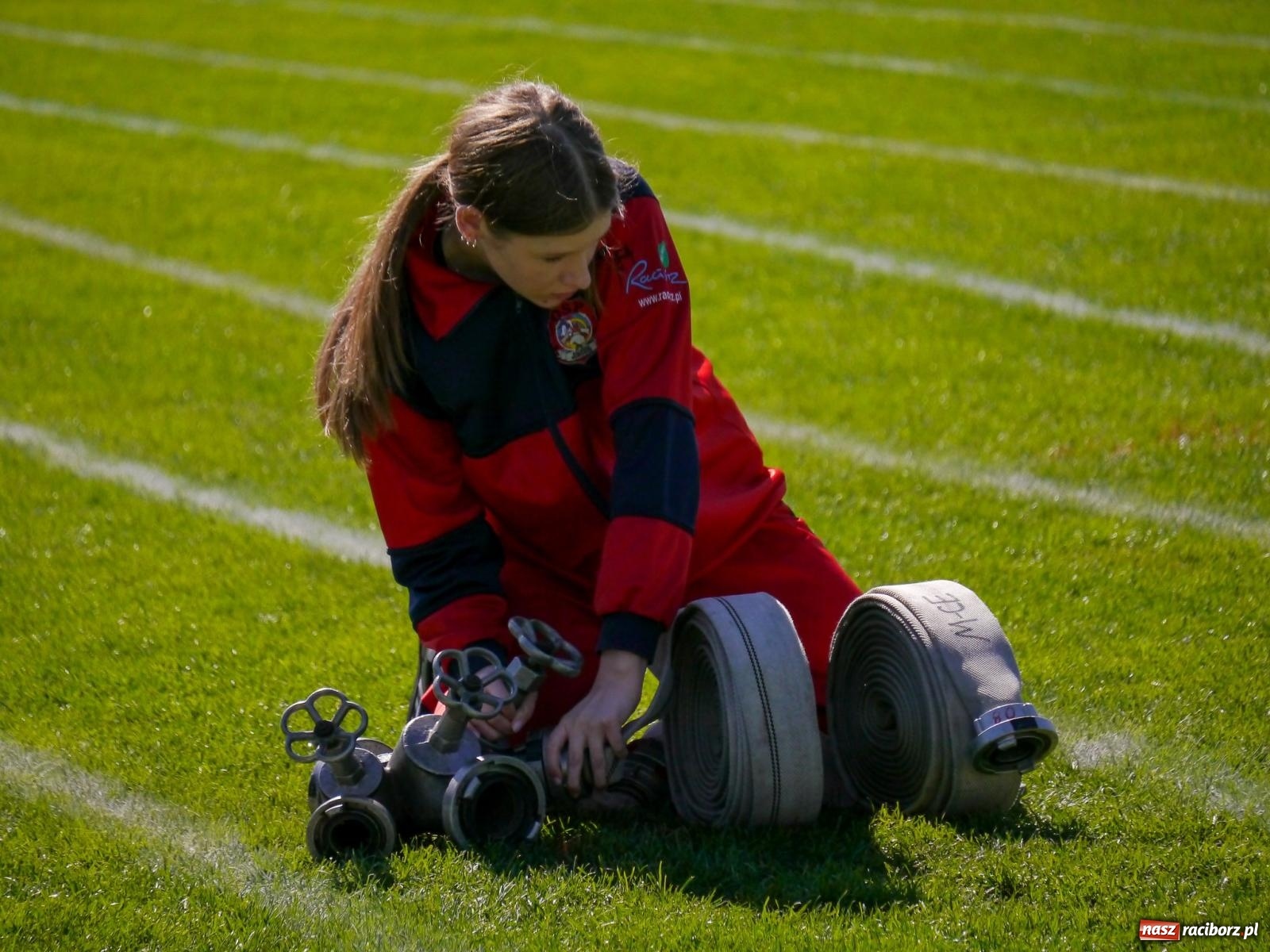 Zdjęcie w galerii na portalu naszraciborz.pl: Powiatowe zawody sportowo-pożarnicze na bis wiadomości z regionu