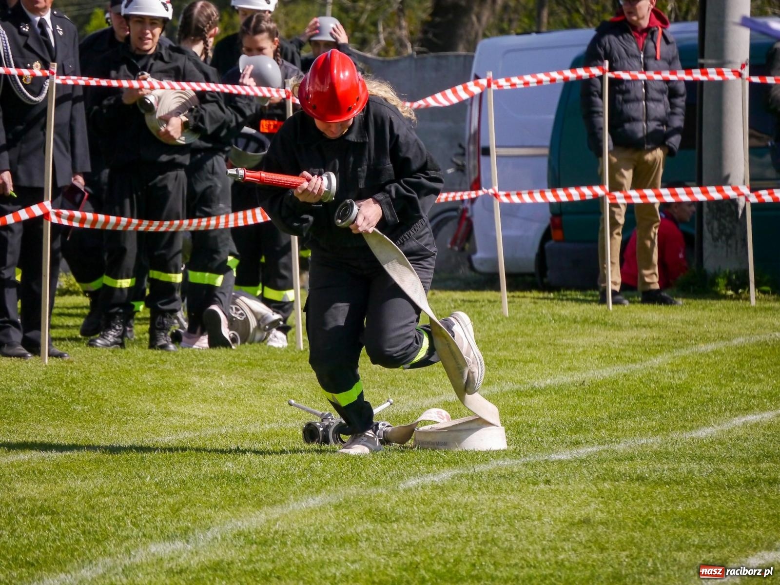 Zdjęcie w galerii na portalu naszraciborz.pl: Powiatowe zawody sportowo-pożarnicze na bis wiadomości z regionu