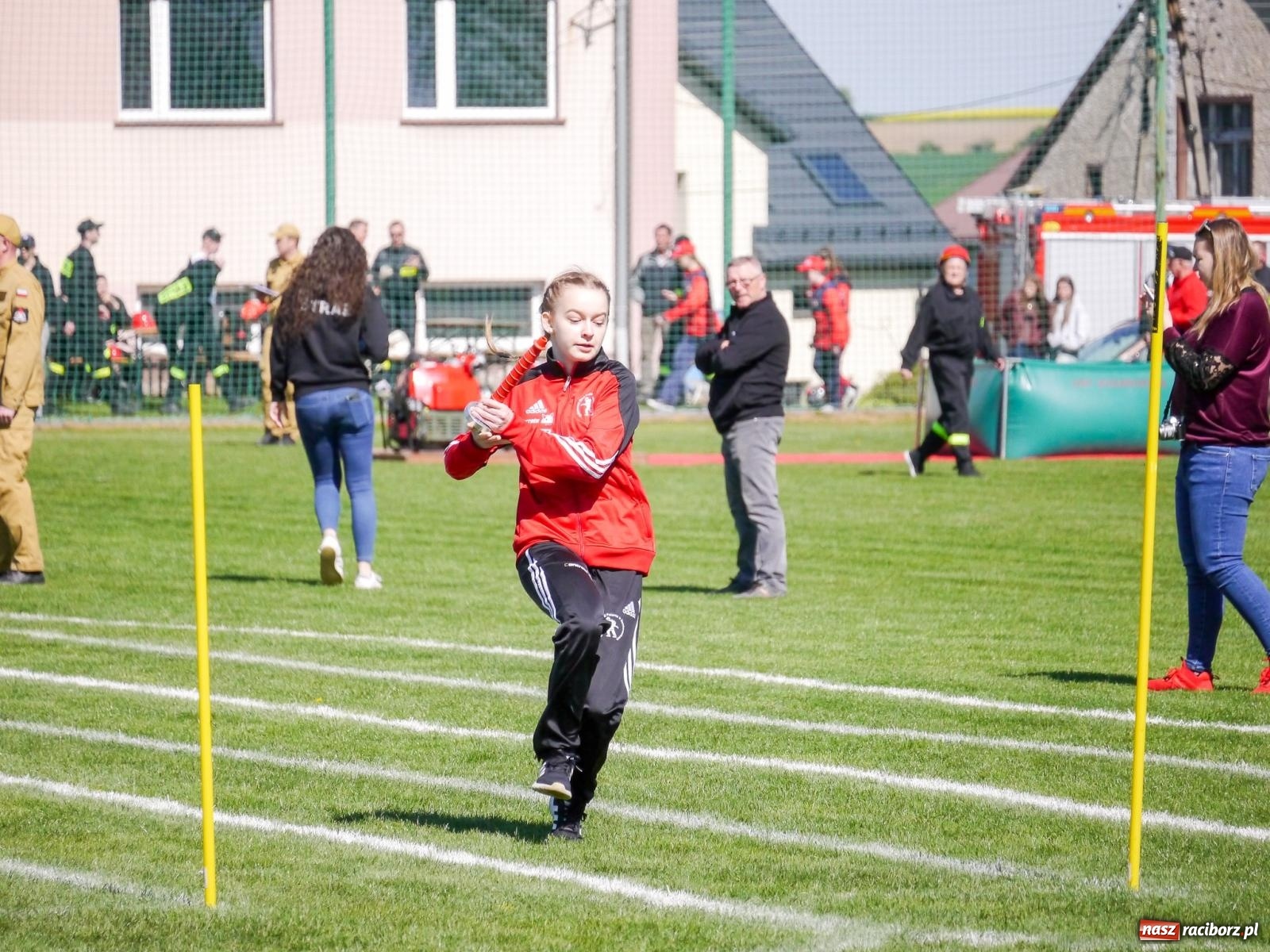 Zdjęcie w galerii na portalu naszraciborz.pl: Powiatowe zawody sportowo-pożarnicze na bis wiadomości z regionu