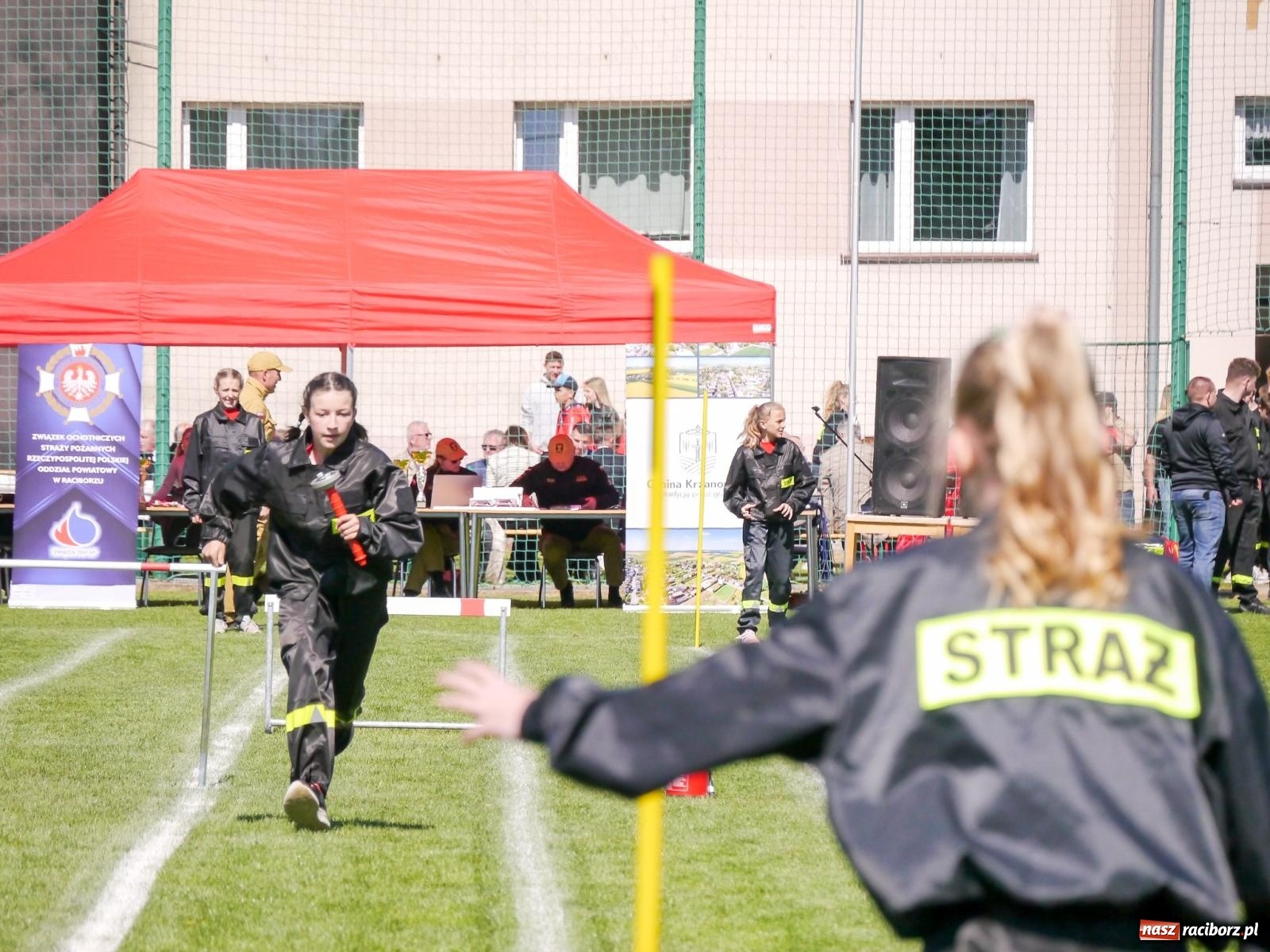 Zdjęcie w galerii na portalu naszraciborz.pl: Powiatowe zawody sportowo-pożarnicze na bis wiadomości z regionu