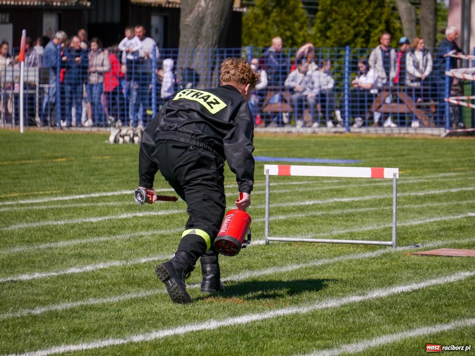 Zdjęcie w galerii na portalu naszraciborz.pl: Powiatowe zawody sportowo-pożarnicze na bis wiadomości z regionu