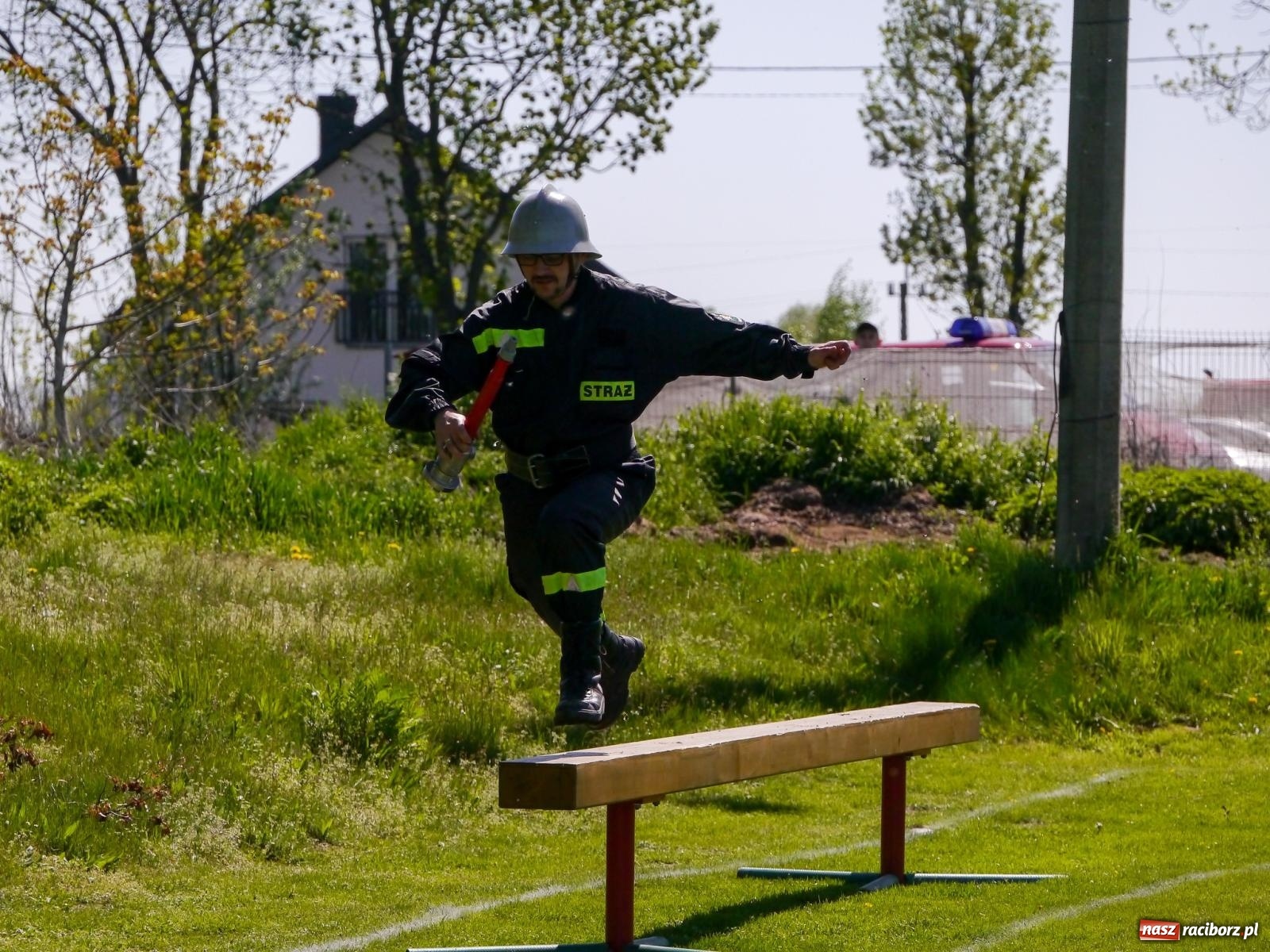 Zdjęcie w galerii na portalu naszraciborz.pl: Powiatowe zawody sportowo-pożarnicze na bis wiadomości z regionu