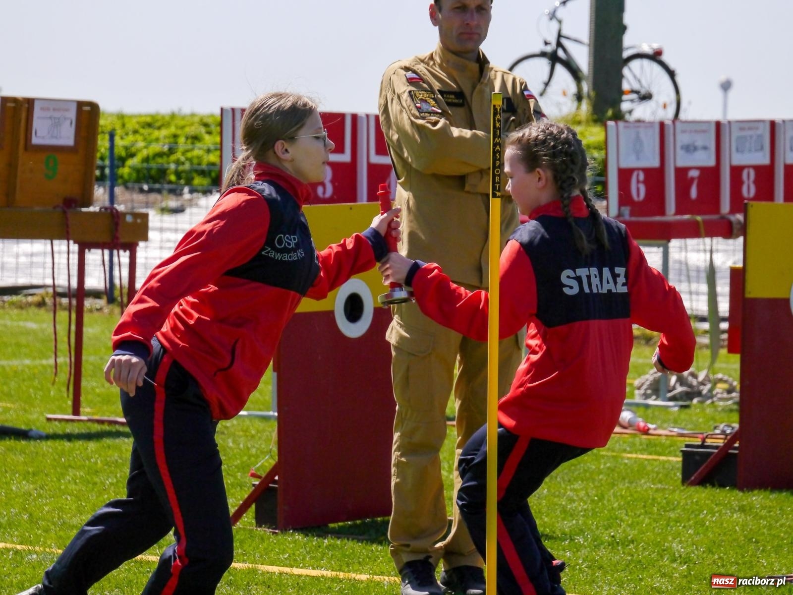 Zdjęcie w galerii na portalu naszraciborz.pl: Powiatowe zawody sportowo-pożarnicze na bis wiadomości z regionu