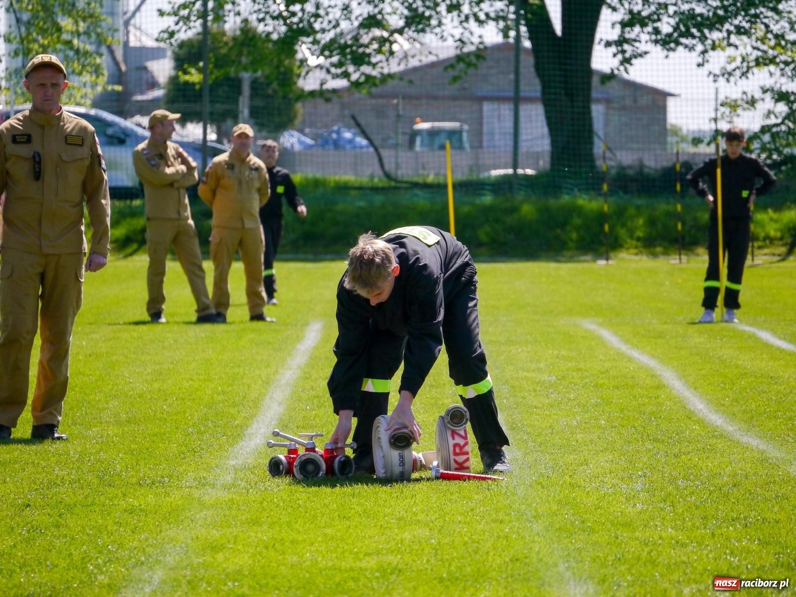 Zdjęcie w galerii na portalu naszraciborz.pl: Powiatowe zawody sportowo-pożarnicze na bis wiadomości z regionu