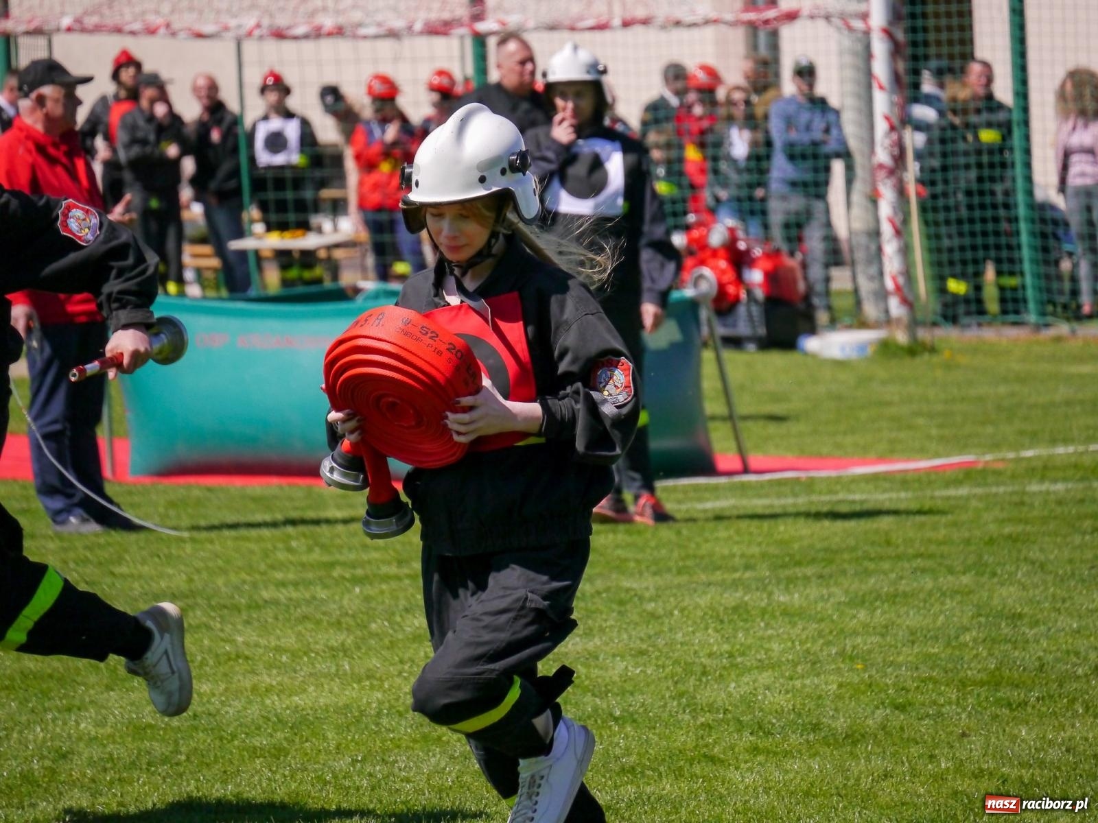 Zdjęcie w galerii na portalu naszraciborz.pl: Powiatowe zawody sportowo-pożarnicze na bis wiadomości z regionu