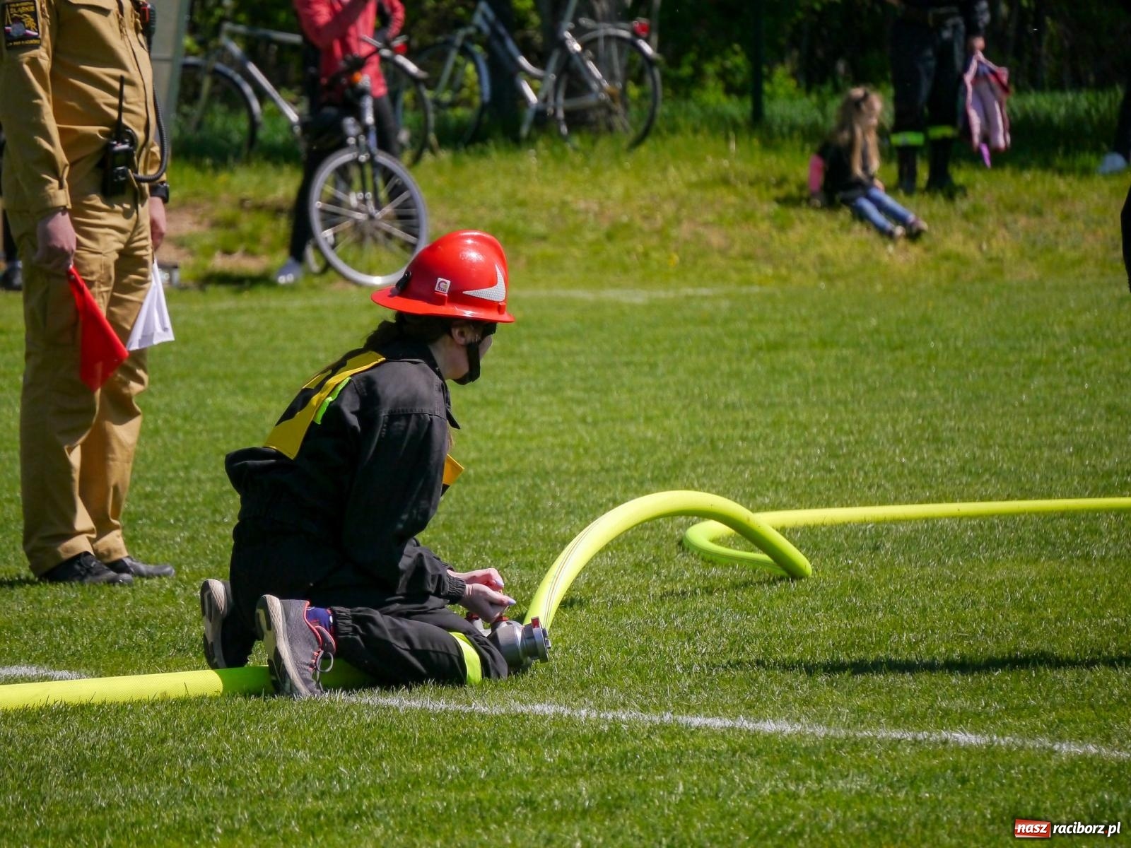 Zdjęcie w galerii na portalu naszraciborz.pl: Powiatowe zawody sportowo-pożarnicze na bis wiadomości z regionu