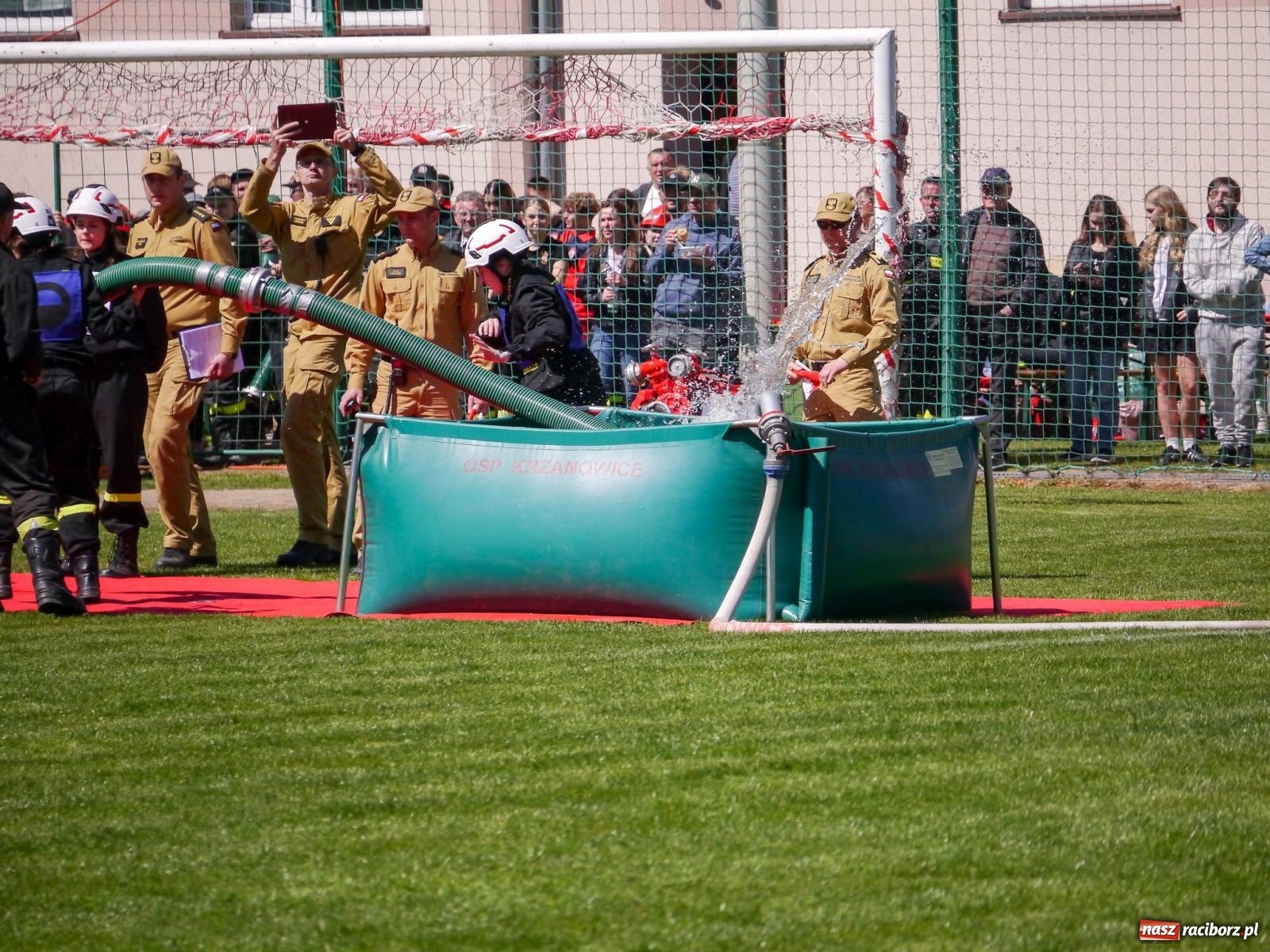 Zdjęcie w galerii na portalu naszraciborz.pl: Powiatowe zawody sportowo-pożarnicze na bis wiadomości z regionu