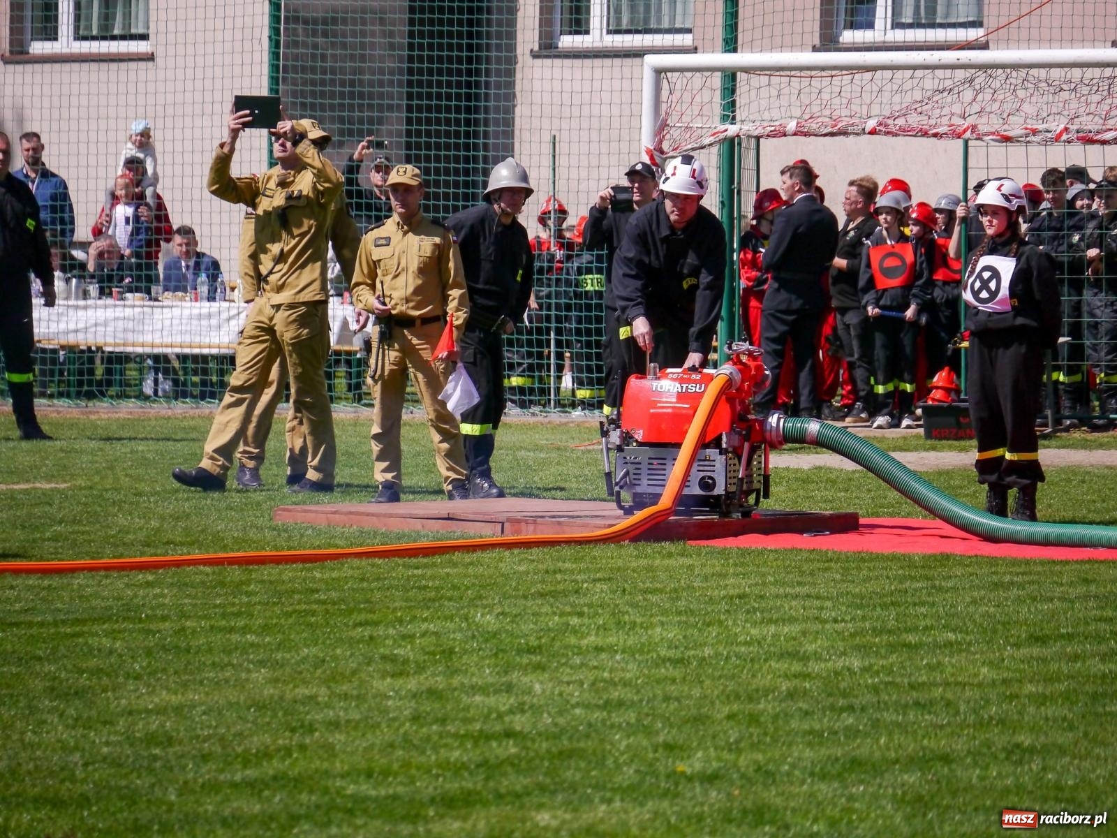 Zdjęcie w galerii na portalu naszraciborz.pl: Powiatowe zawody sportowo-pożarnicze na bis wiadomości z regionu