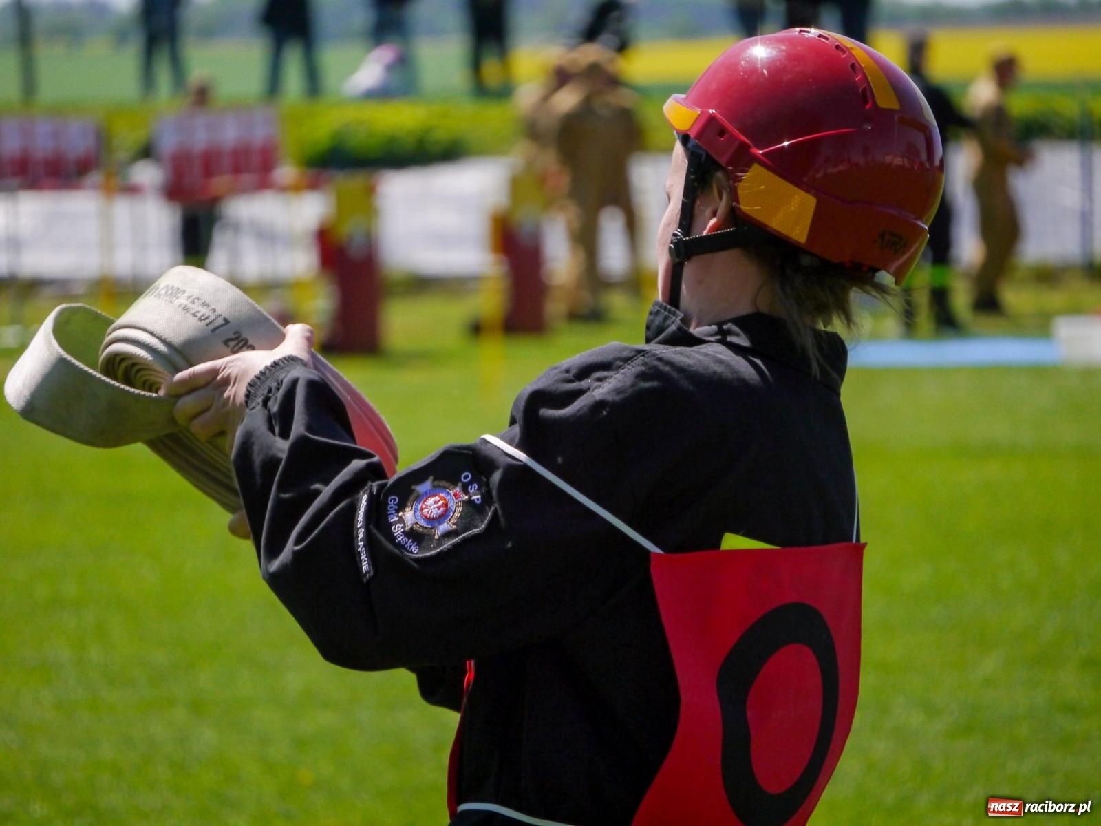 Zdjęcie w galerii na portalu naszraciborz.pl: Powiatowe zawody sportowo-pożarnicze na bis wiadomości z regionu
