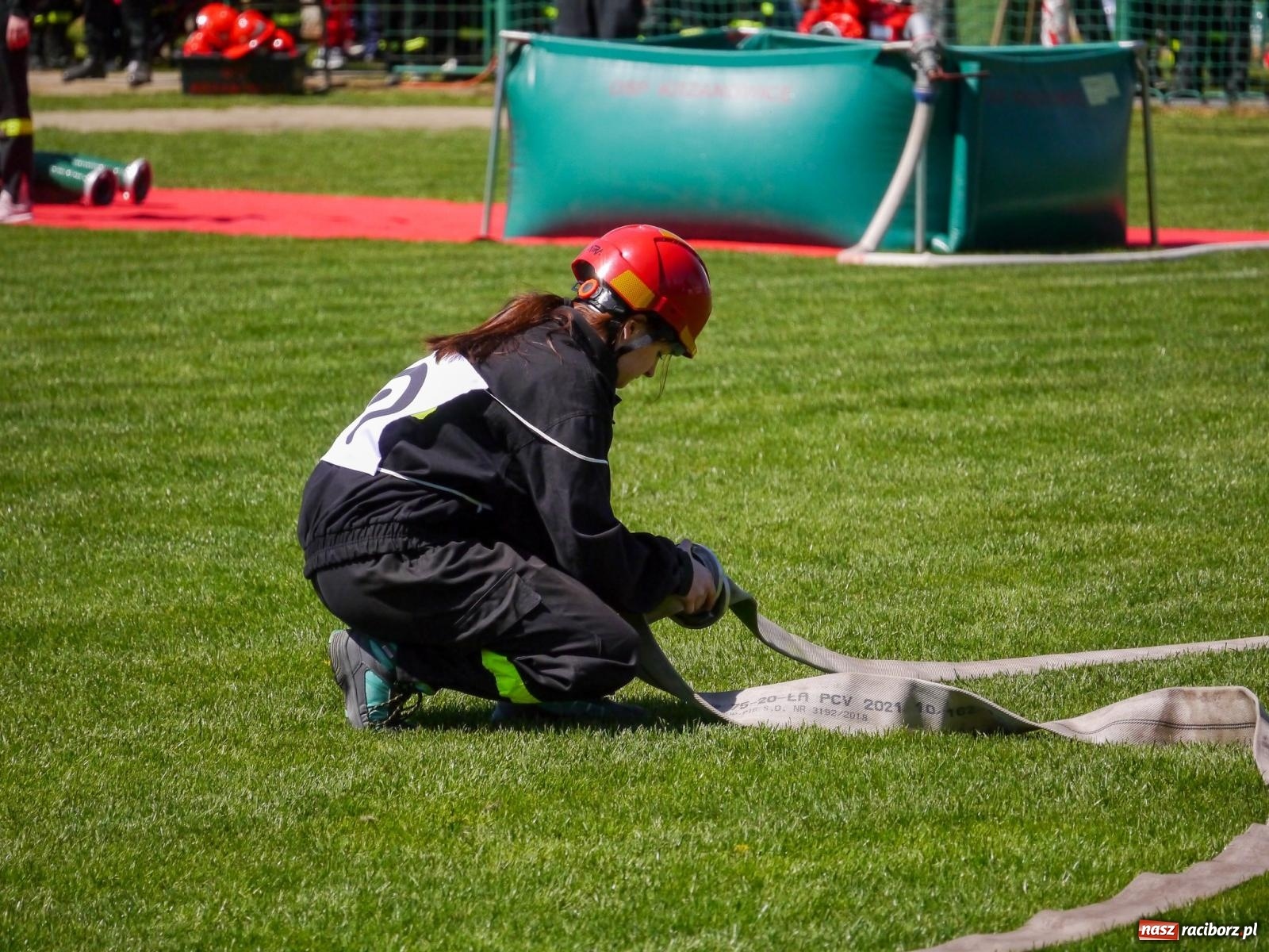 Zdjęcie w galerii na portalu naszraciborz.pl: Powiatowe zawody sportowo-pożarnicze na bis wiadomości z regionu