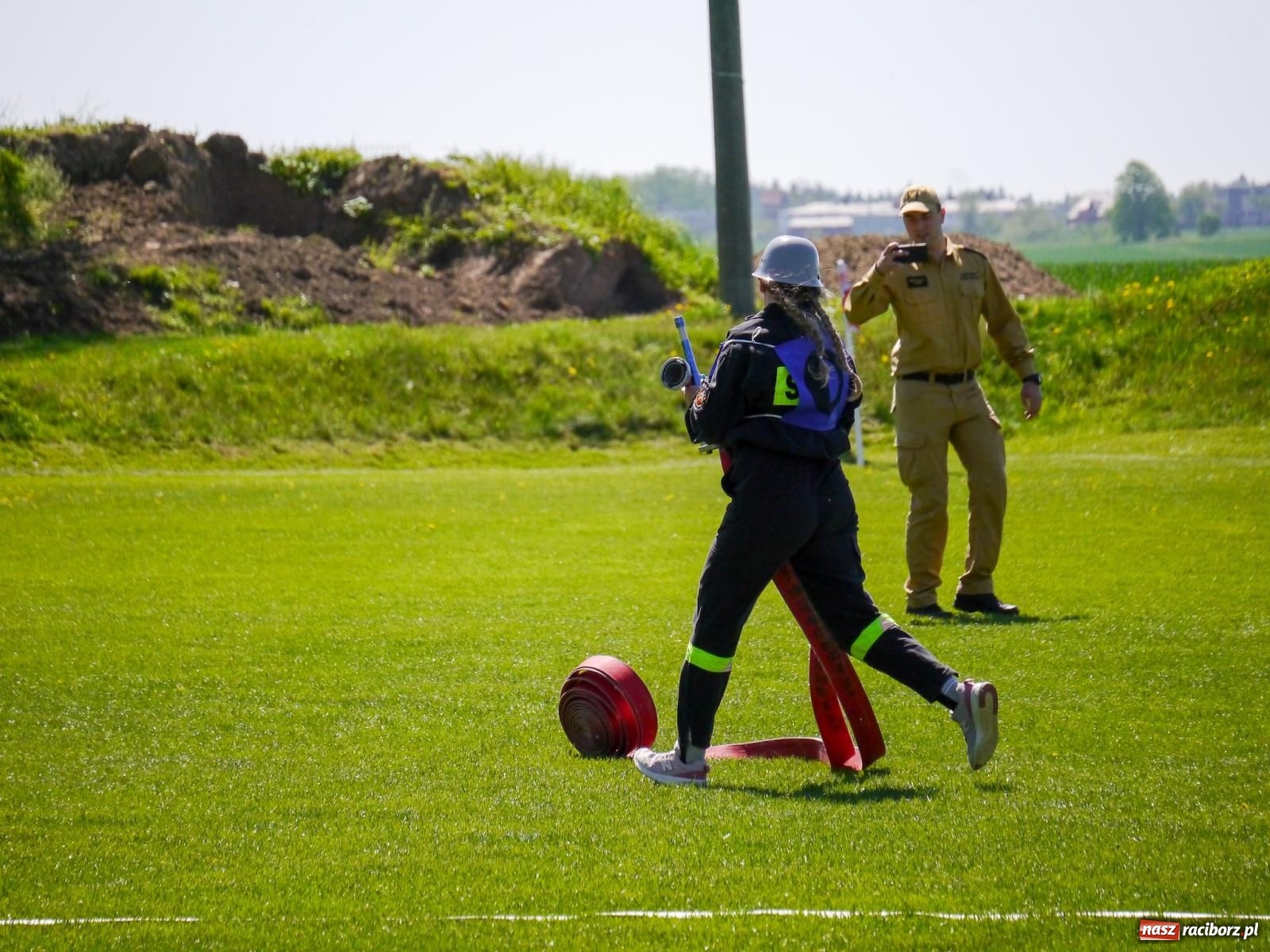 Zdjęcie w galerii na portalu naszraciborz.pl: Powiatowe zawody sportowo-pożarnicze na bis wiadomości z regionu