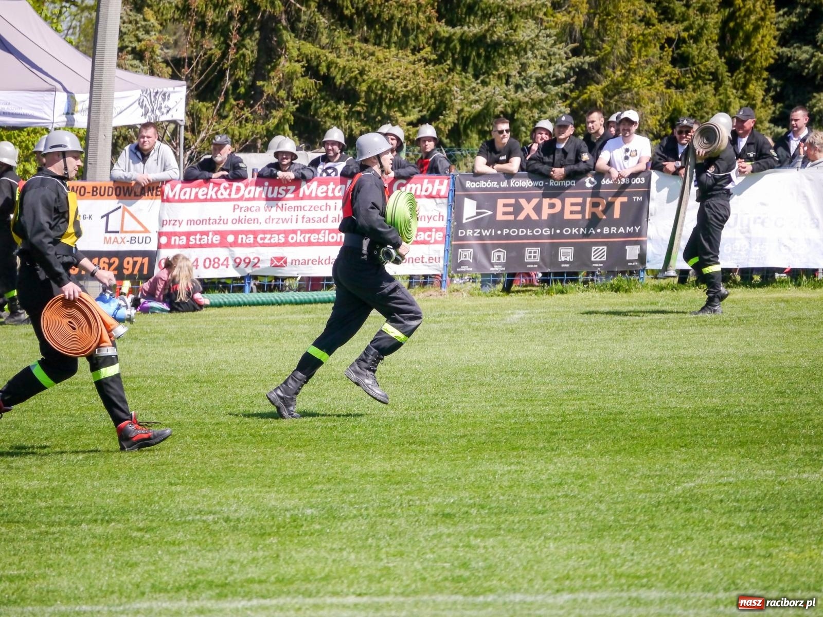 Zdjęcie w galerii na portalu naszraciborz.pl: Powiatowe zawody sportowo-pożarnicze na bis wiadomości z regionu