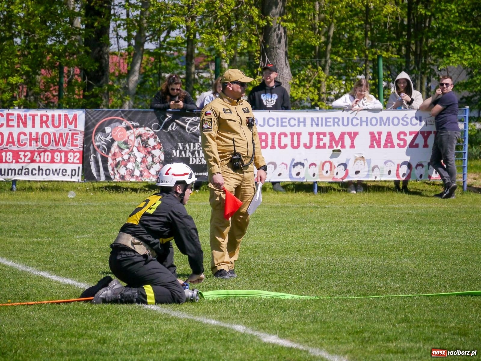 Zdjęcie w galerii na portalu naszraciborz.pl: Powiatowe zawody sportowo-pożarnicze na bis wiadomości z regionu