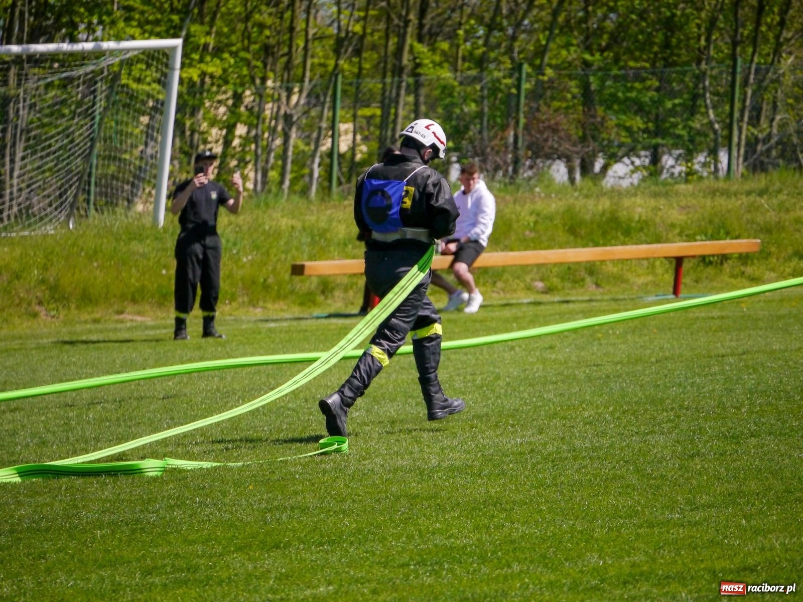 Zdjęcie w galerii na portalu naszraciborz.pl: Powiatowe zawody sportowo-pożarnicze na bis wiadomości z regionu