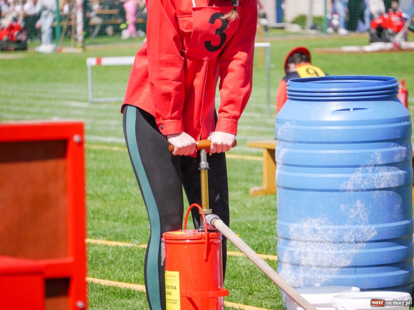 Zdjęcie w galerii na portalu naszraciborz.pl: Powiatowe zawody sportowo-pożarnicze na bis wiadomości z regionu