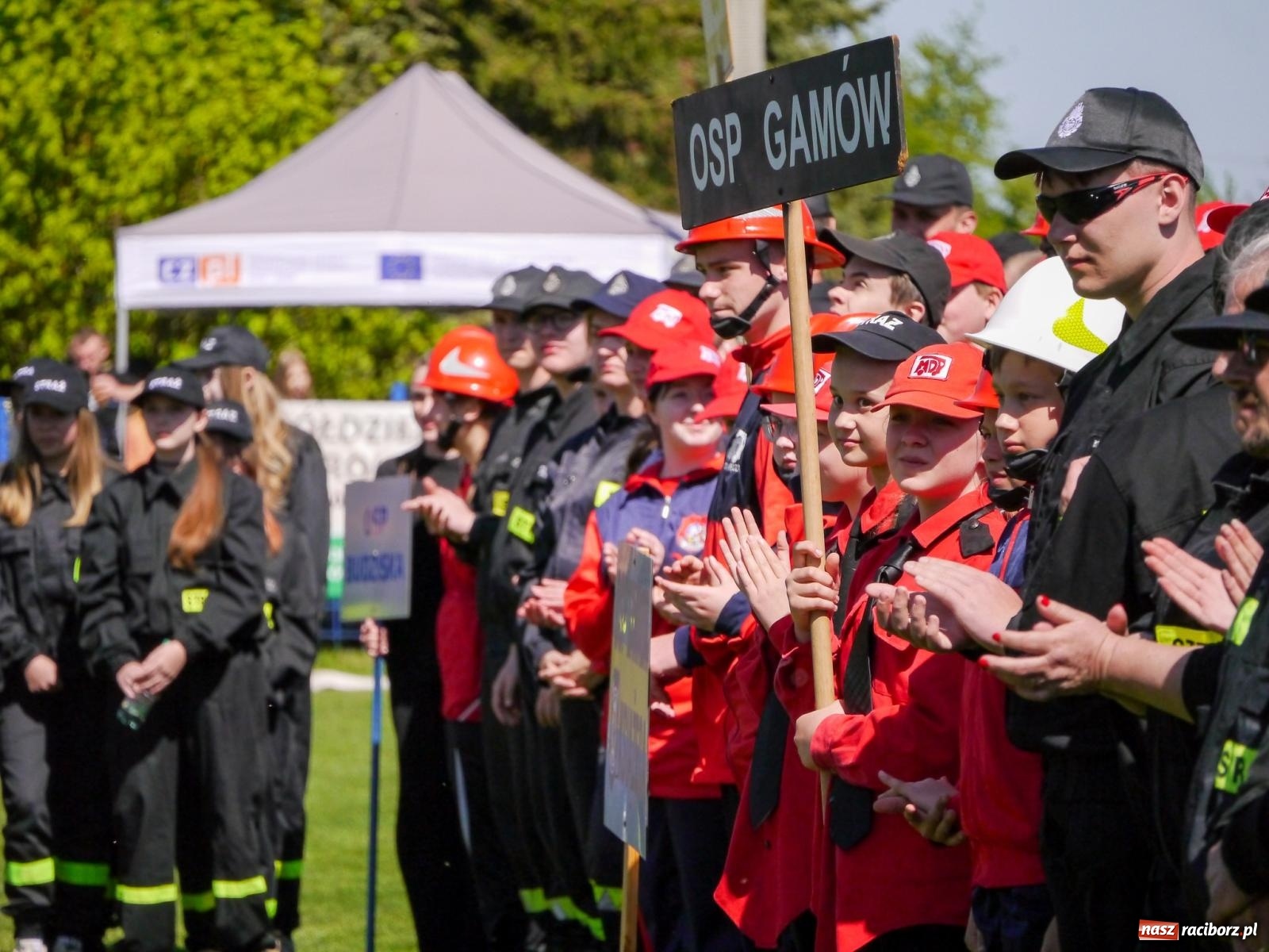 Zdjęcie w galerii na portalu naszraciborz.pl: Powiatowe zawody sportowo-pożarnicze na bis wiadomości z regionu