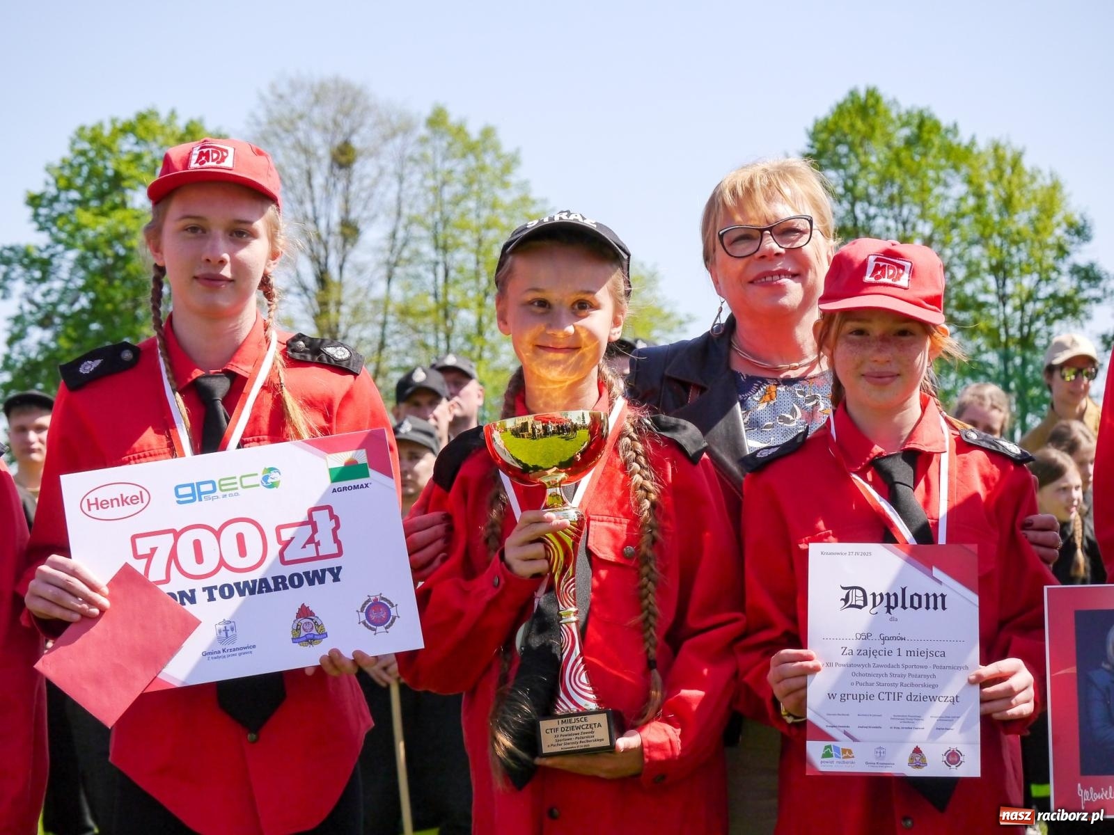 Zdjęcie w galerii na portalu naszraciborz.pl: Powiatowe zawody sportowo-pożarnicze na bis wiadomości z regionu