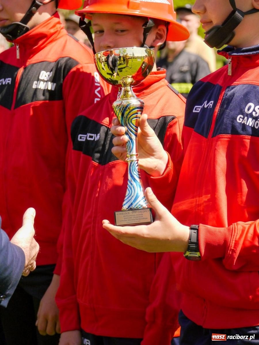 Zdjęcie w galerii na portalu naszraciborz.pl: Powiatowe zawody sportowo-pożarnicze na bis wiadomości z regionu