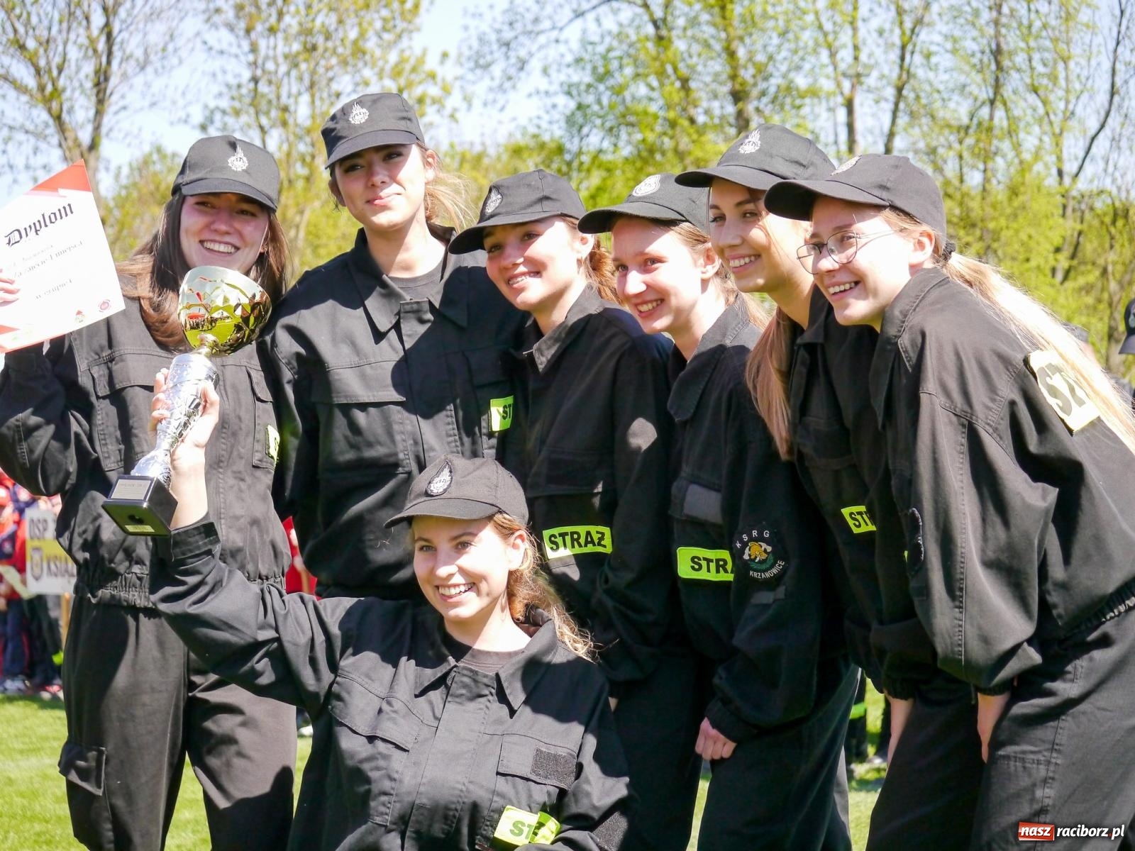 Zdjęcie w galerii na portalu naszraciborz.pl: Powiatowe zawody sportowo-pożarnicze na bis wiadomości z regionu