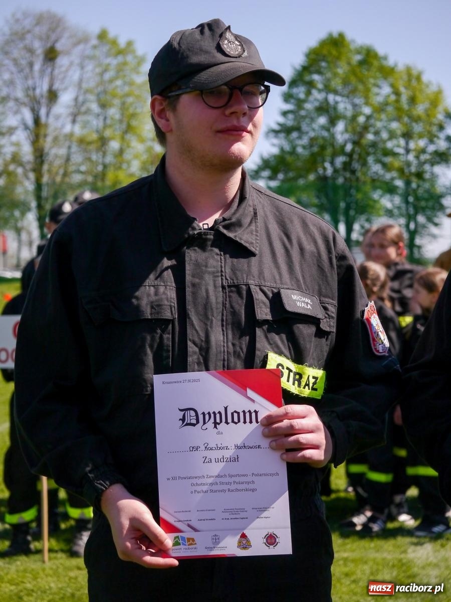 Zdjęcie w galerii na portalu naszraciborz.pl: Powiatowe zawody sportowo-pożarnicze na bis wiadomości z regionu