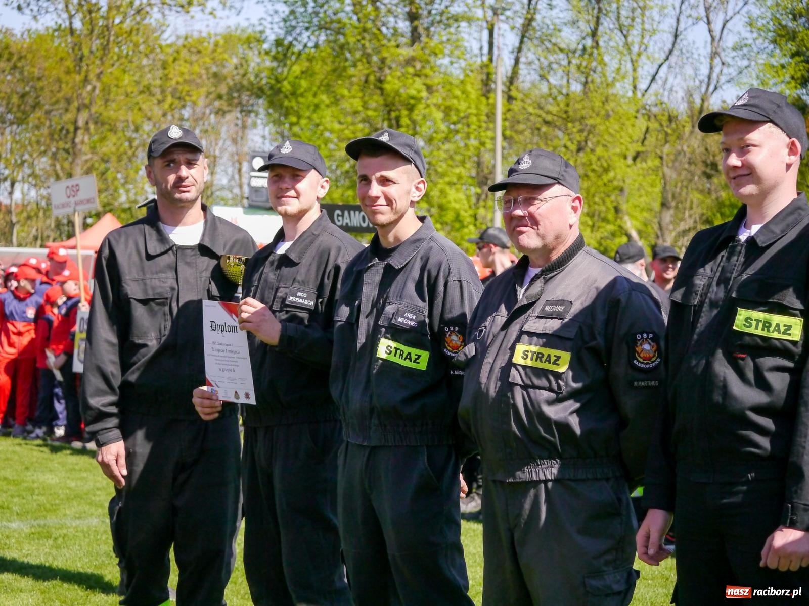 Zdjęcie w galerii na portalu naszraciborz.pl: Powiatowe zawody sportowo-pożarnicze na bis wiadomości z regionu