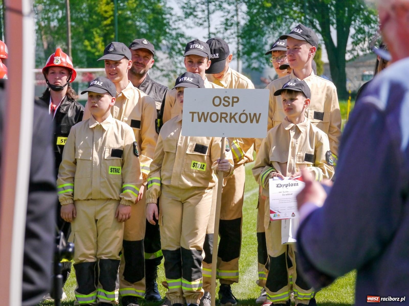 Zdjęcie w galerii na portalu naszraciborz.pl: Powiatowe zawody sportowo-pożarnicze na bis wiadomości z regionu