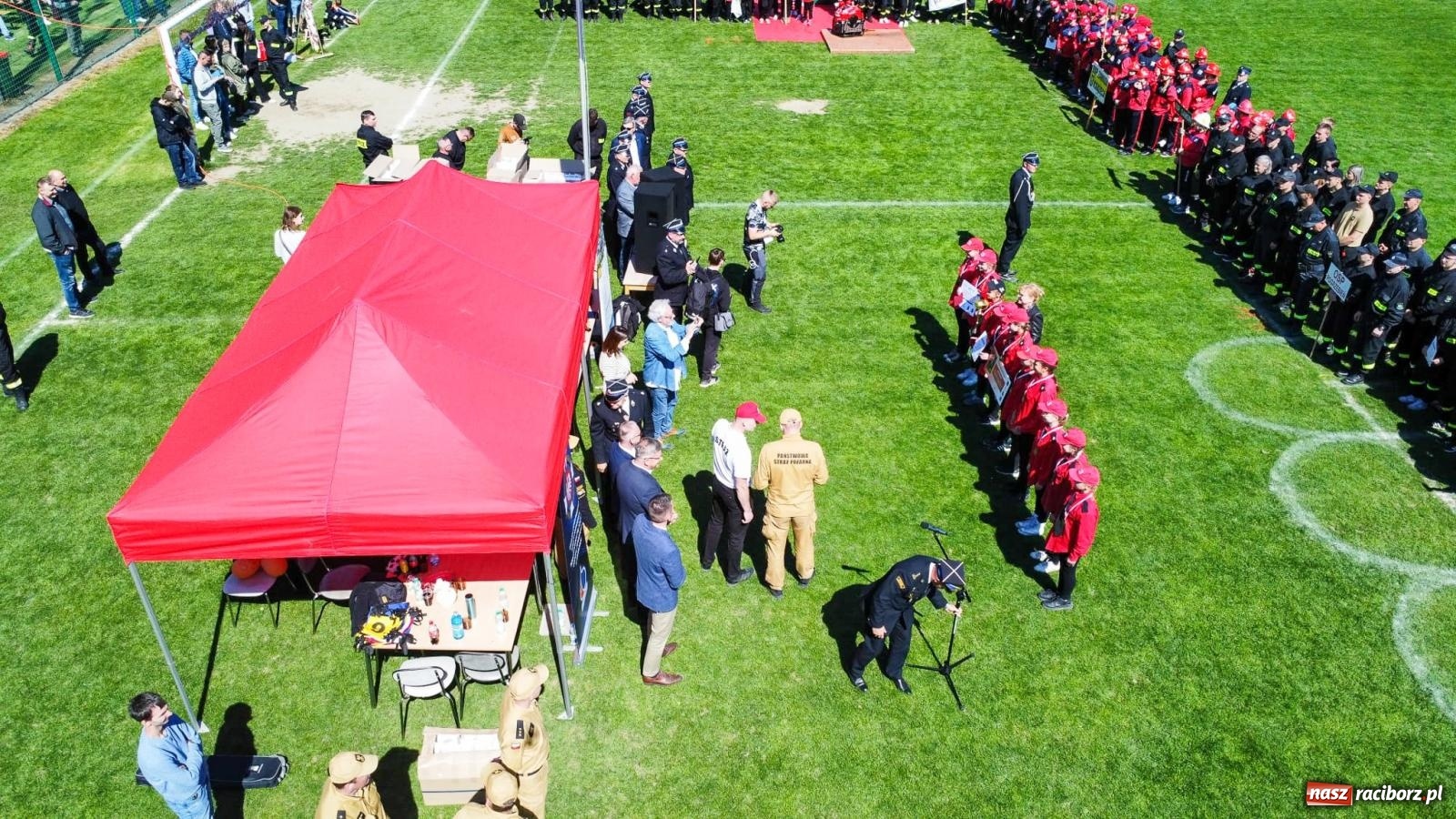 Zdjęcie w galerii na portalu naszraciborz.pl: Powiatowe zawody sportowo-pożarnicze na bis wiadomości z regionu