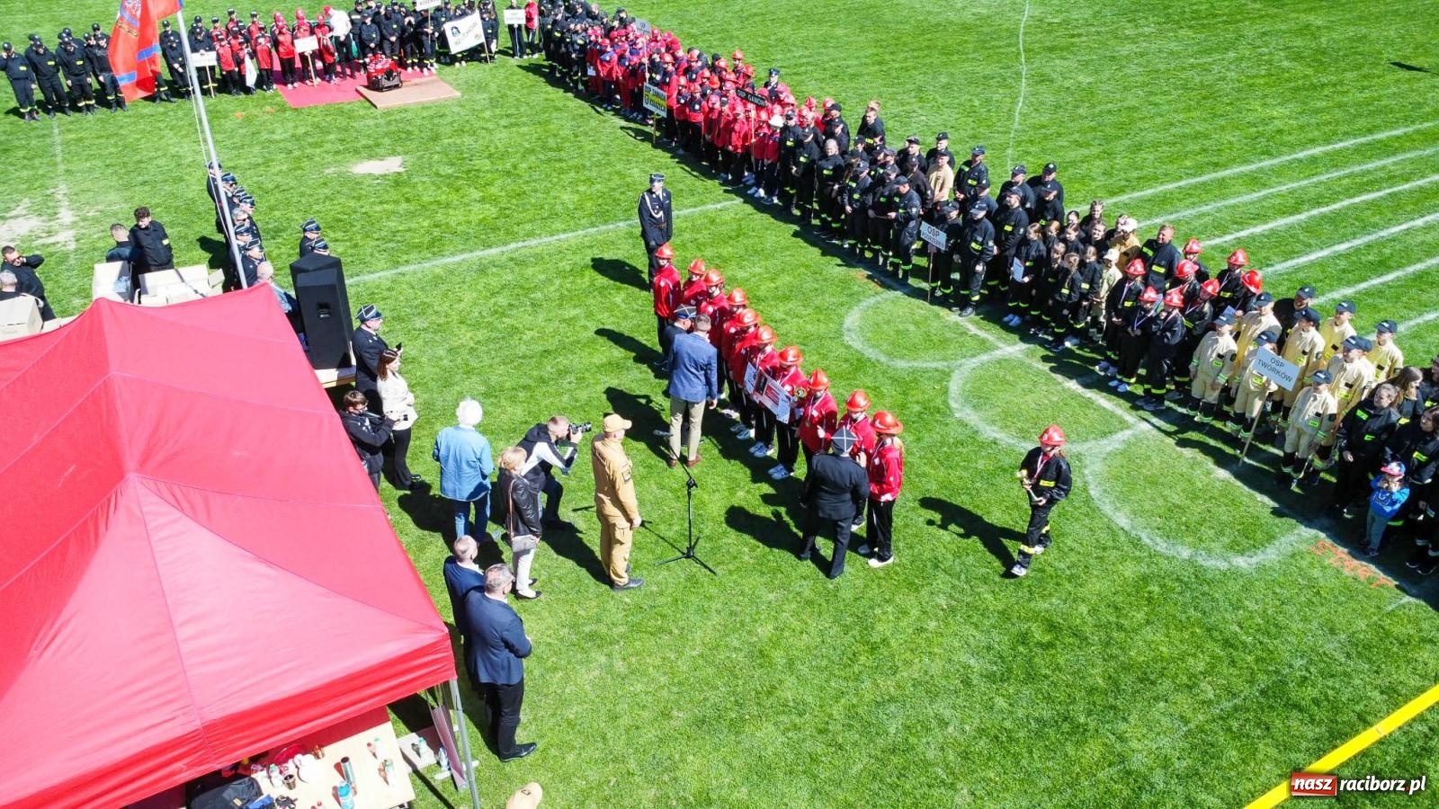 Zdjęcie w galerii na portalu naszraciborz.pl: Powiatowe zawody sportowo-pożarnicze na bis wiadomości z regionu