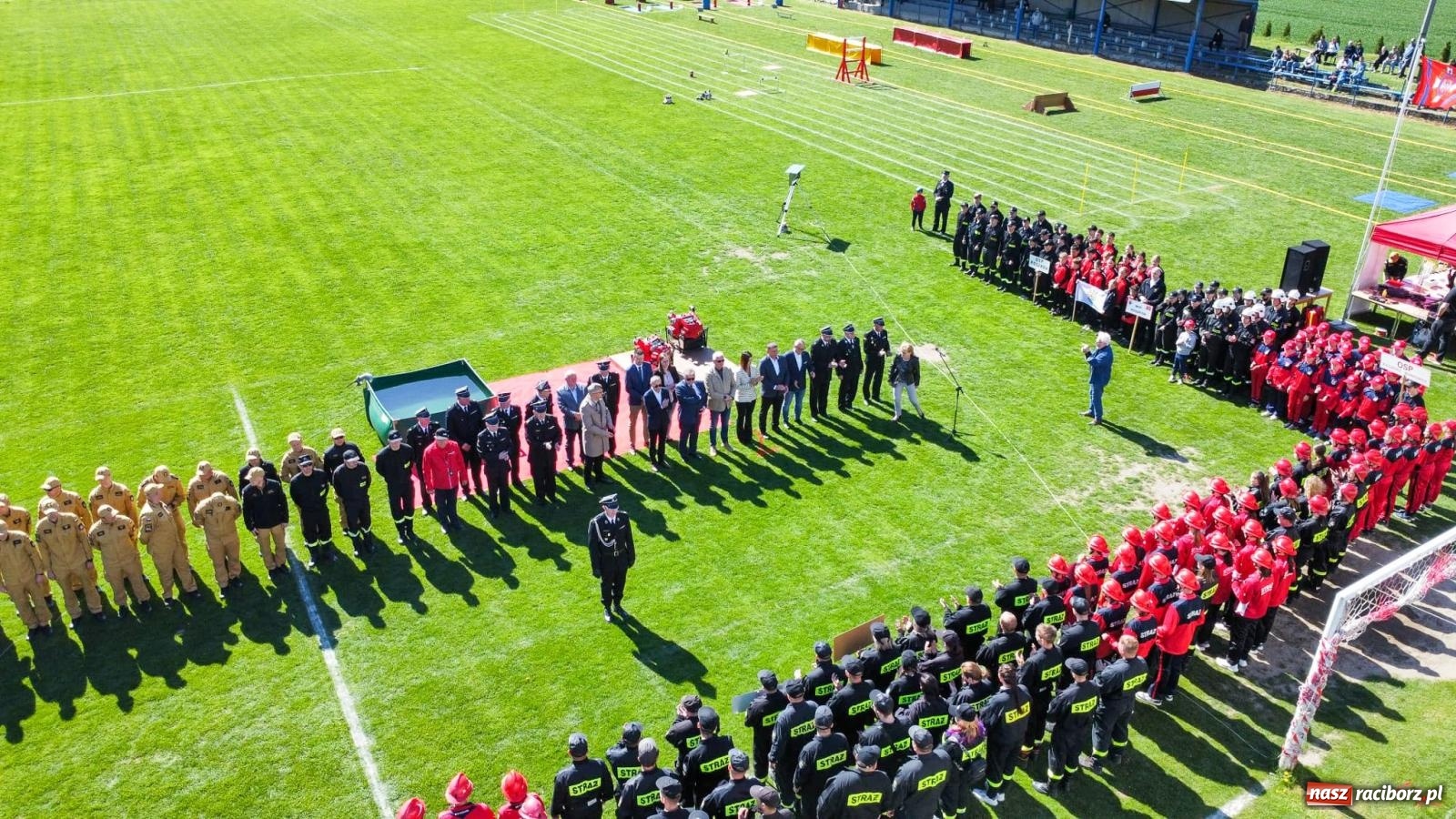 Zdjęcie w galerii na portalu naszraciborz.pl: Powiatowe zawody sportowo-pożarnicze na bis wiadomości z regionu