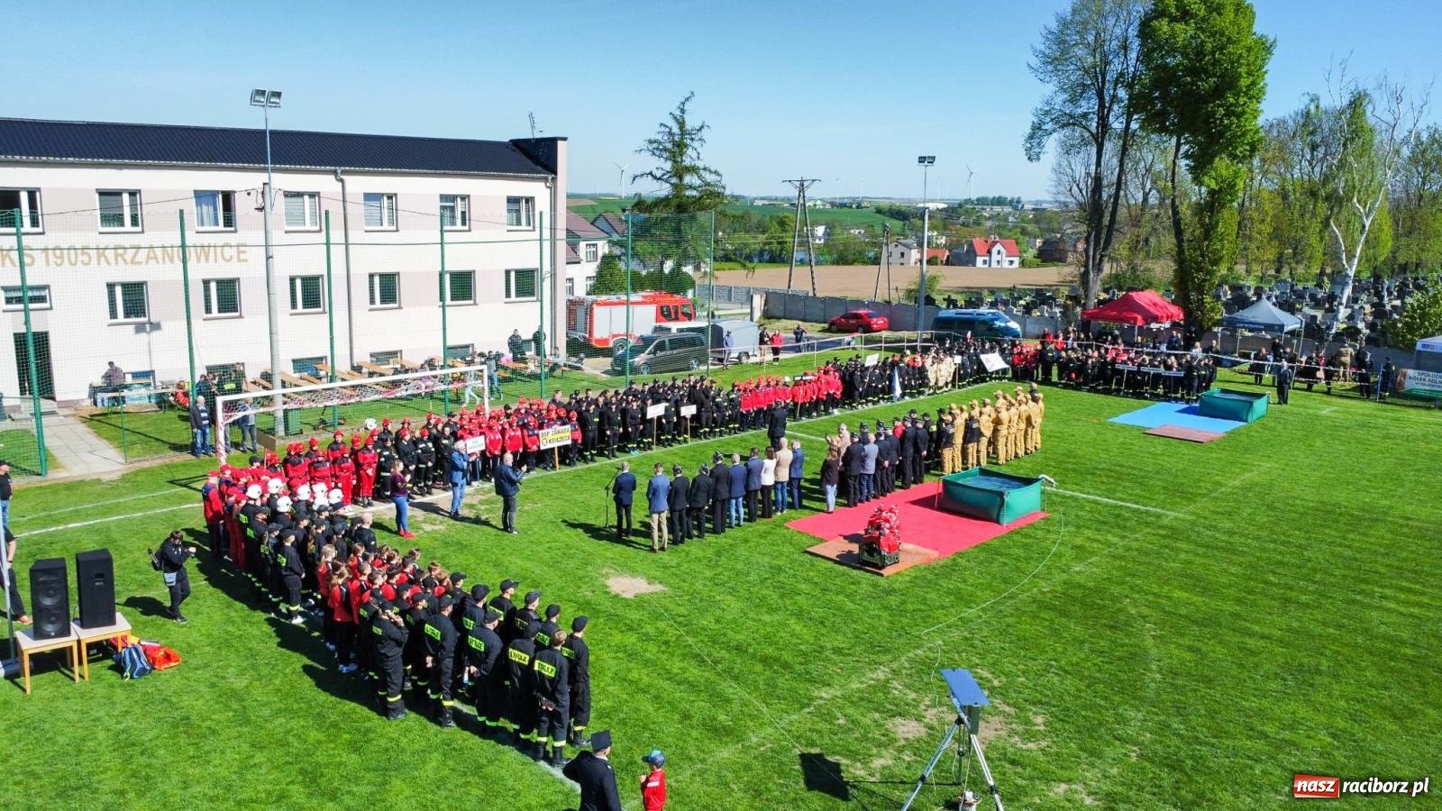 Zdjęcie w galerii na portalu naszraciborz.pl: Powiatowe zawody sportowo-pożarnicze na bis wiadomości z regionu