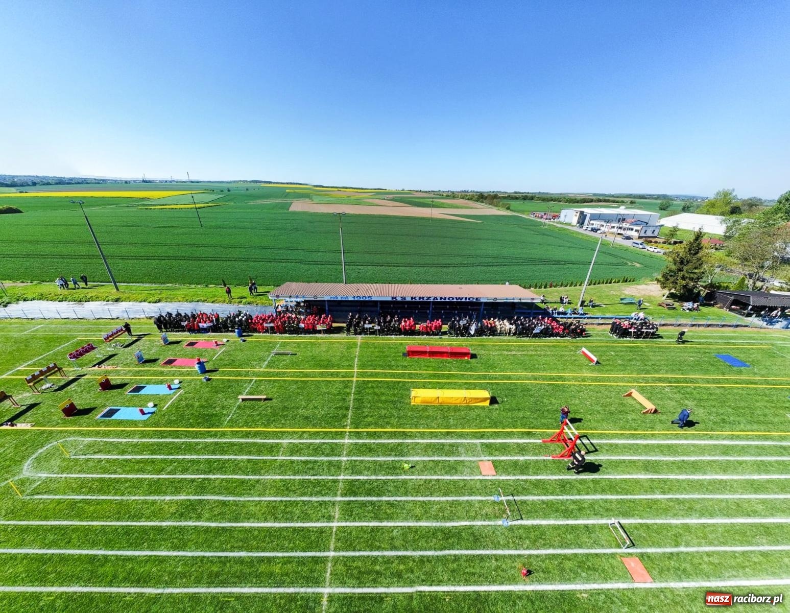 Zdjęcie w galerii na portalu naszraciborz.pl: Powiatowe zawody sportowo-pożarnicze na bis wiadomości z regionu