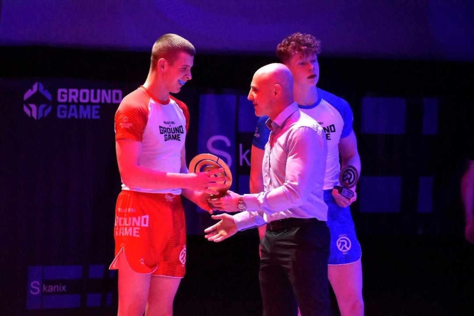 Zdjęcie w galerii na portalu naszraciborz.pl: Jakub Banach zwycięża na gali Project Roll Jiu-jitsu wiadomości z regionu