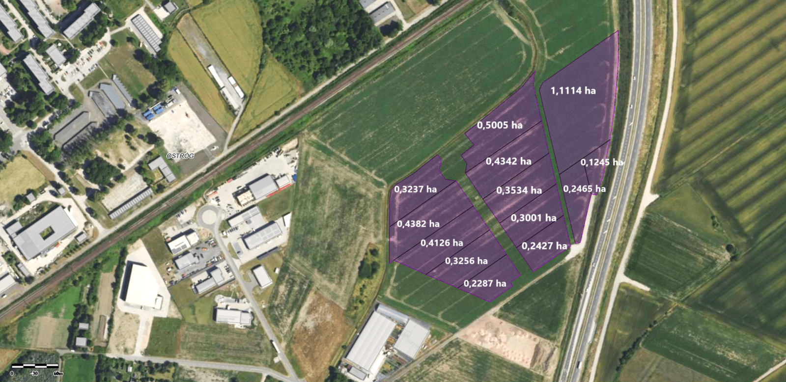 Zdjęcie w galerii na portalu naszraciborz.pl: Nowe działki inwestycyjne w Raciborzu na sprzedaż. Miasto poszerza strefę dla MŚP przy ul. Lasoty wiadomości z regionu