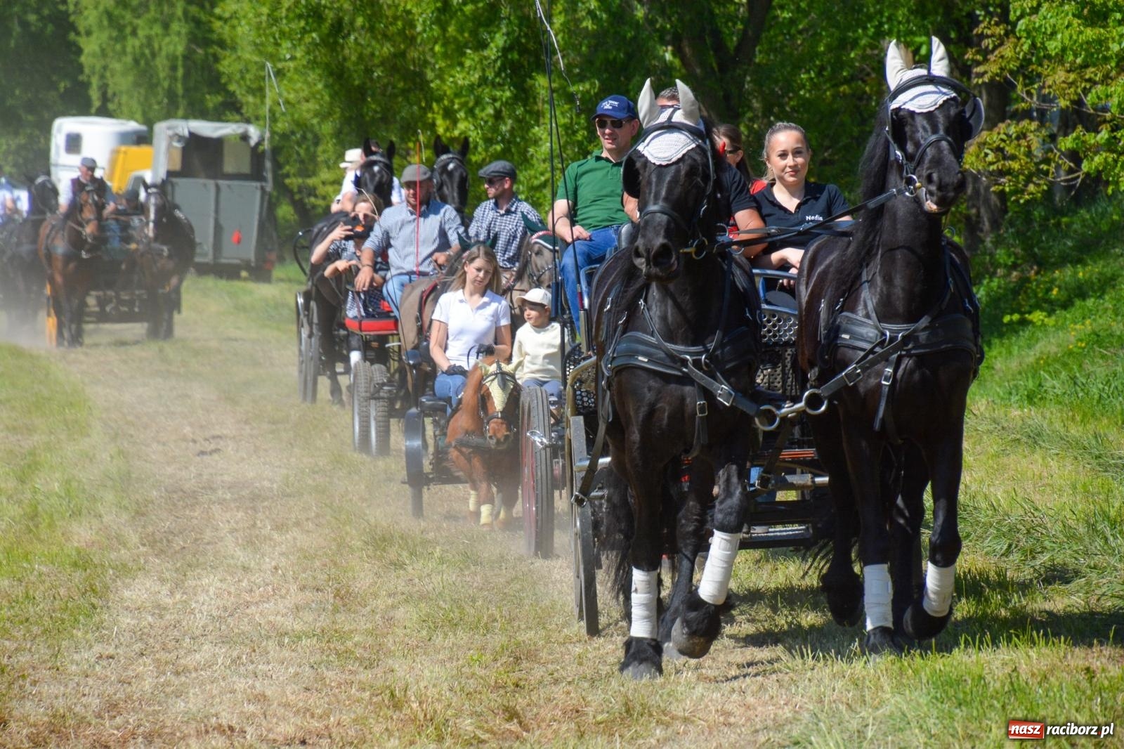Zdjęcie w galerii na portalu naszraciborz.pl: Kornice: parada już za nami – czas na emocje w siodle i zaprzęgach wiadomości z regionu