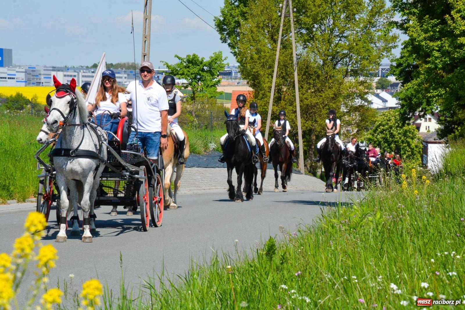 Zdjęcie w galerii na portalu naszraciborz.pl: Kornice: parada już za nami – czas na emocje w siodle i zaprzęgach wiadomości z regionu