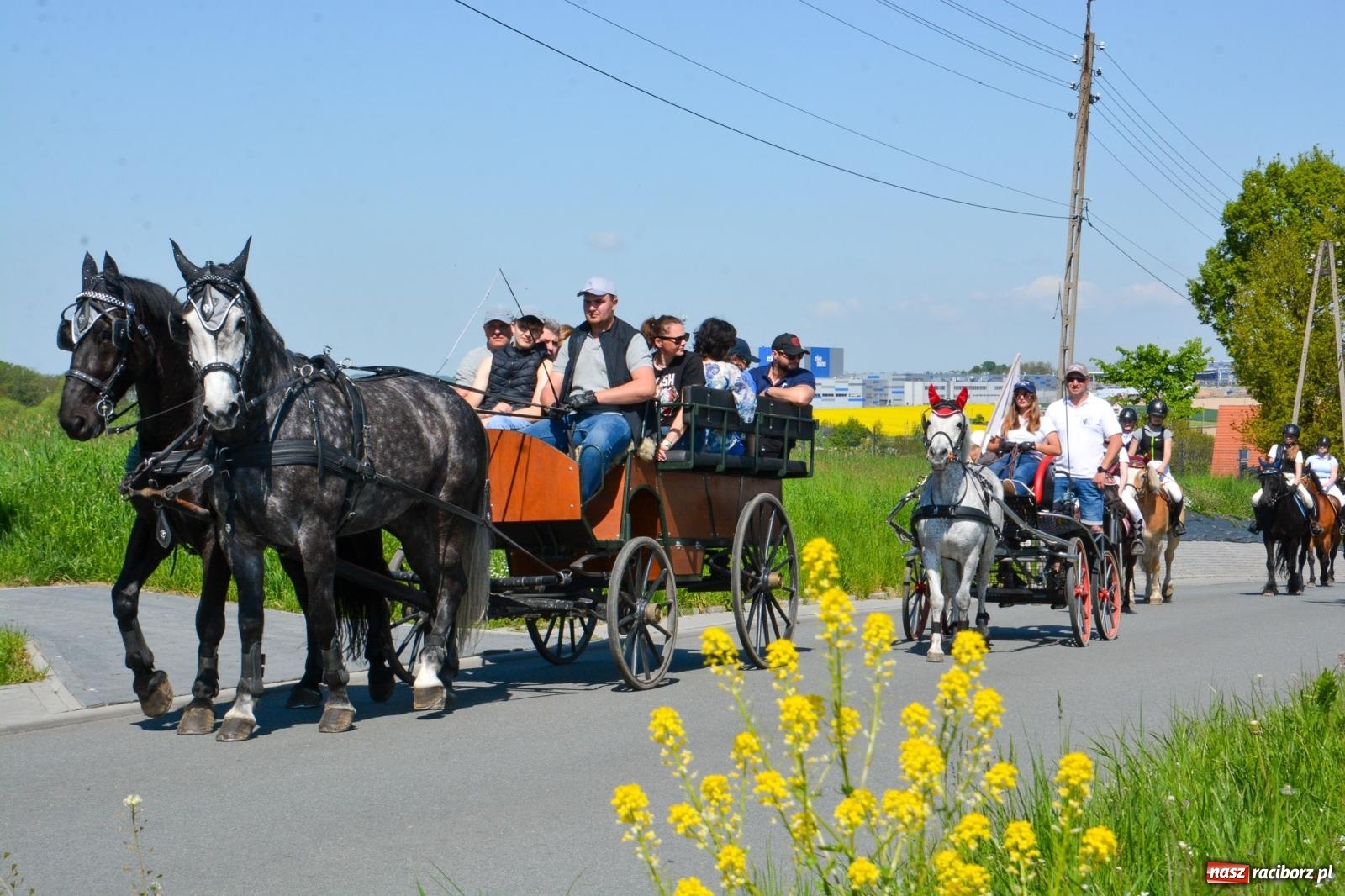 Zdjęcie w galerii na portalu naszraciborz.pl: Kornice: parada już za nami – czas na emocje w siodle i zaprzęgach wiadomości z regionu