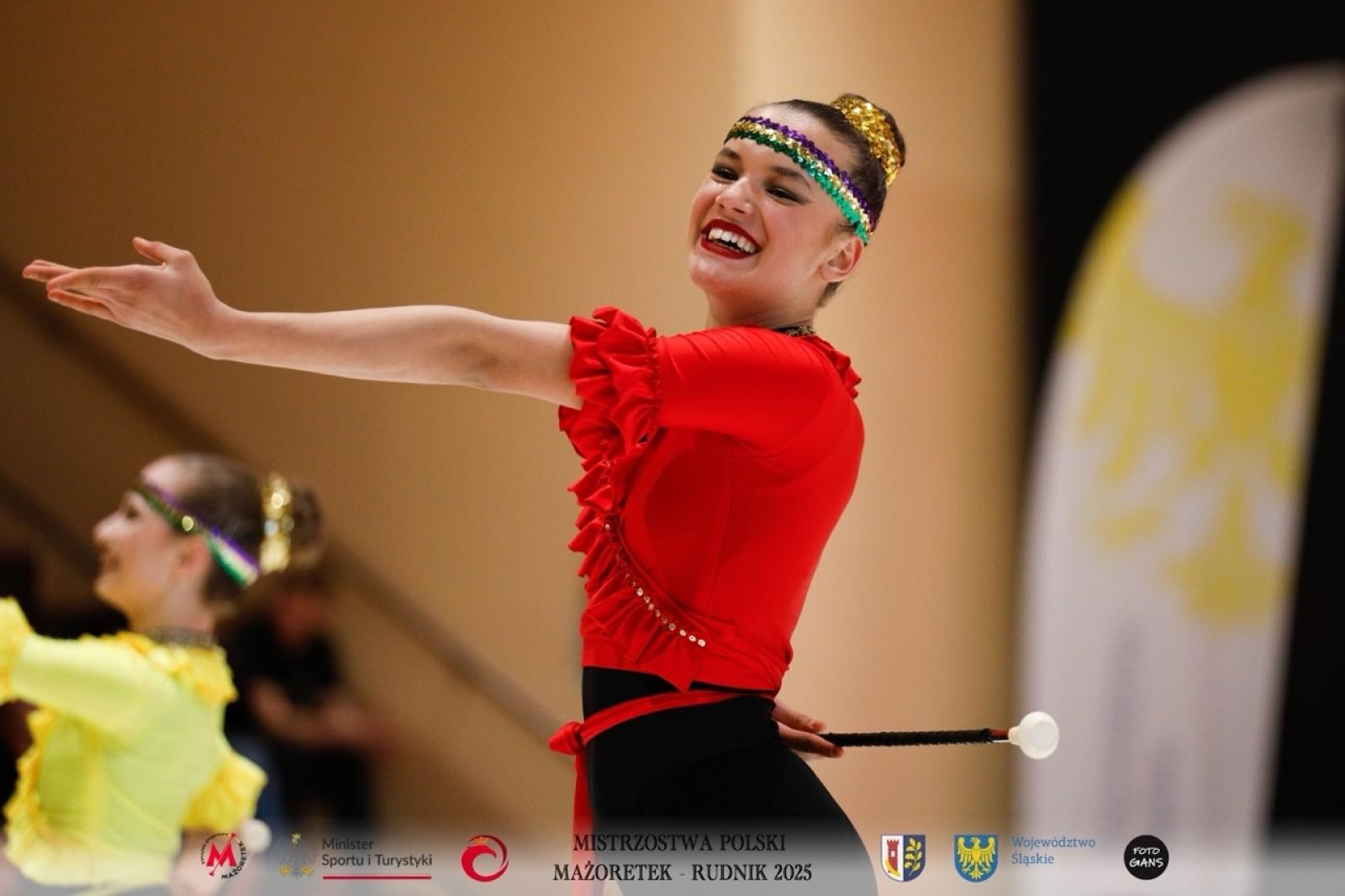 Zdjęcie w galerii na portalu naszraciborz.pl: Grad medali mażoretek ZARA na Mistrzostwach Polski wiadomości z regionu