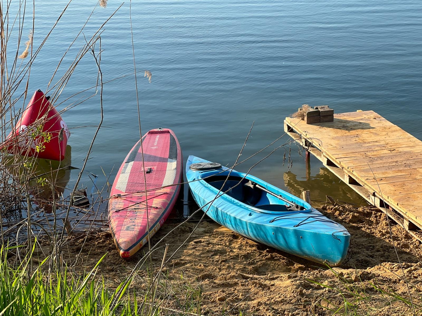 Zdjęcie w galerii na portalu naszraciborz.pl: Kajaki i SUPy na zbiorniku Racibórz – nowe miejsce wypożyczeń RTW wiadomości z regionu