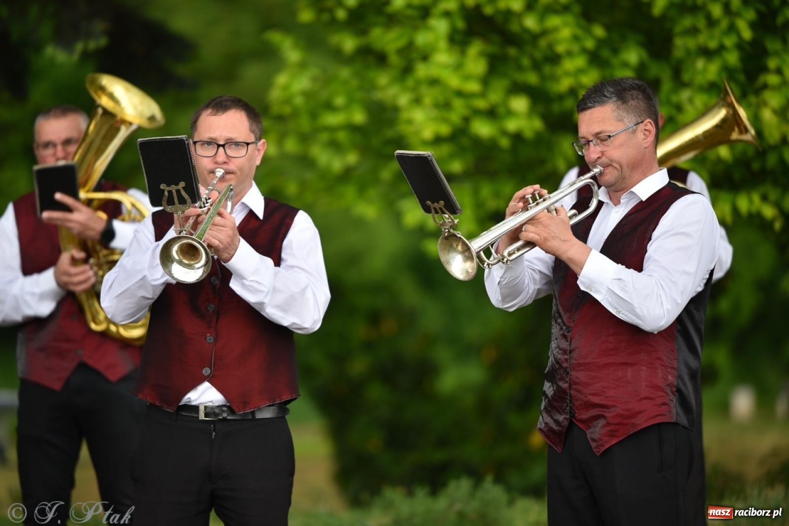 Zdjęcie w galerii na portalu naszraciborz.pl: Obchody Trzeciego Maja w Raciborzu w strugach deszczu [FOTO i WIDEO] wiadomości z regionu