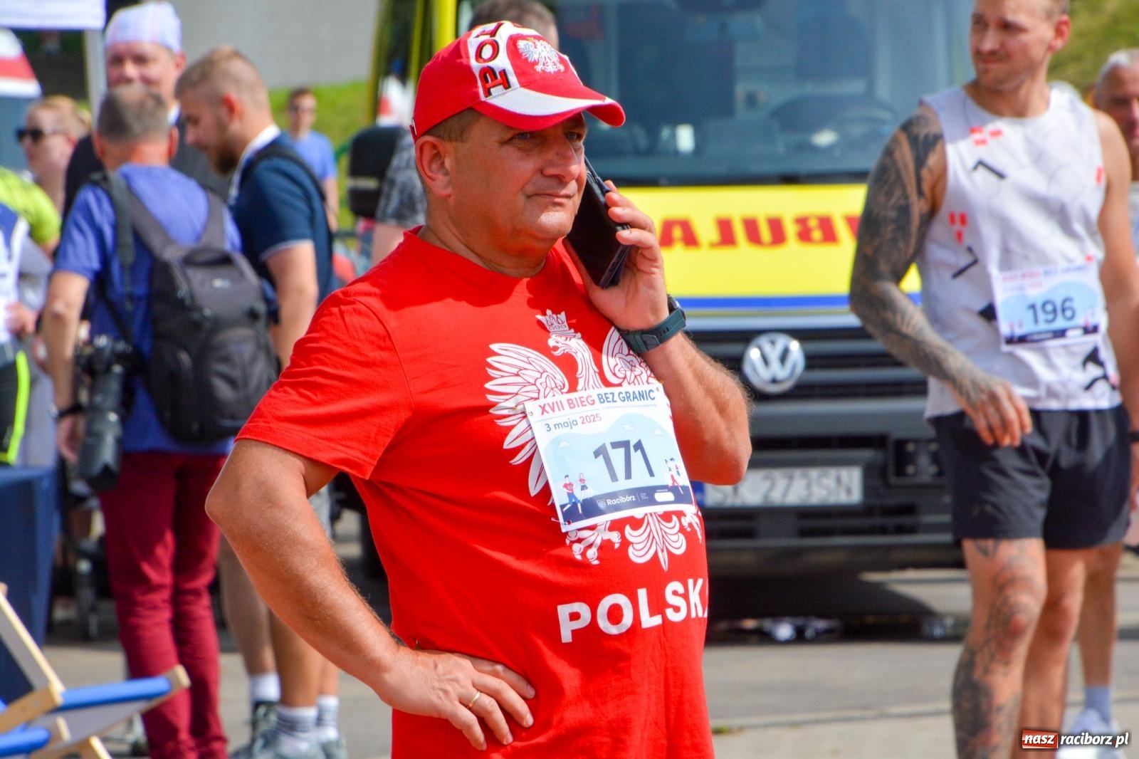 Zdjęcie w galerii na portalu naszraciborz.pl: Mateusz Mrówka najszybszy w XVII Biegu bez Granic wiadomości z regionu