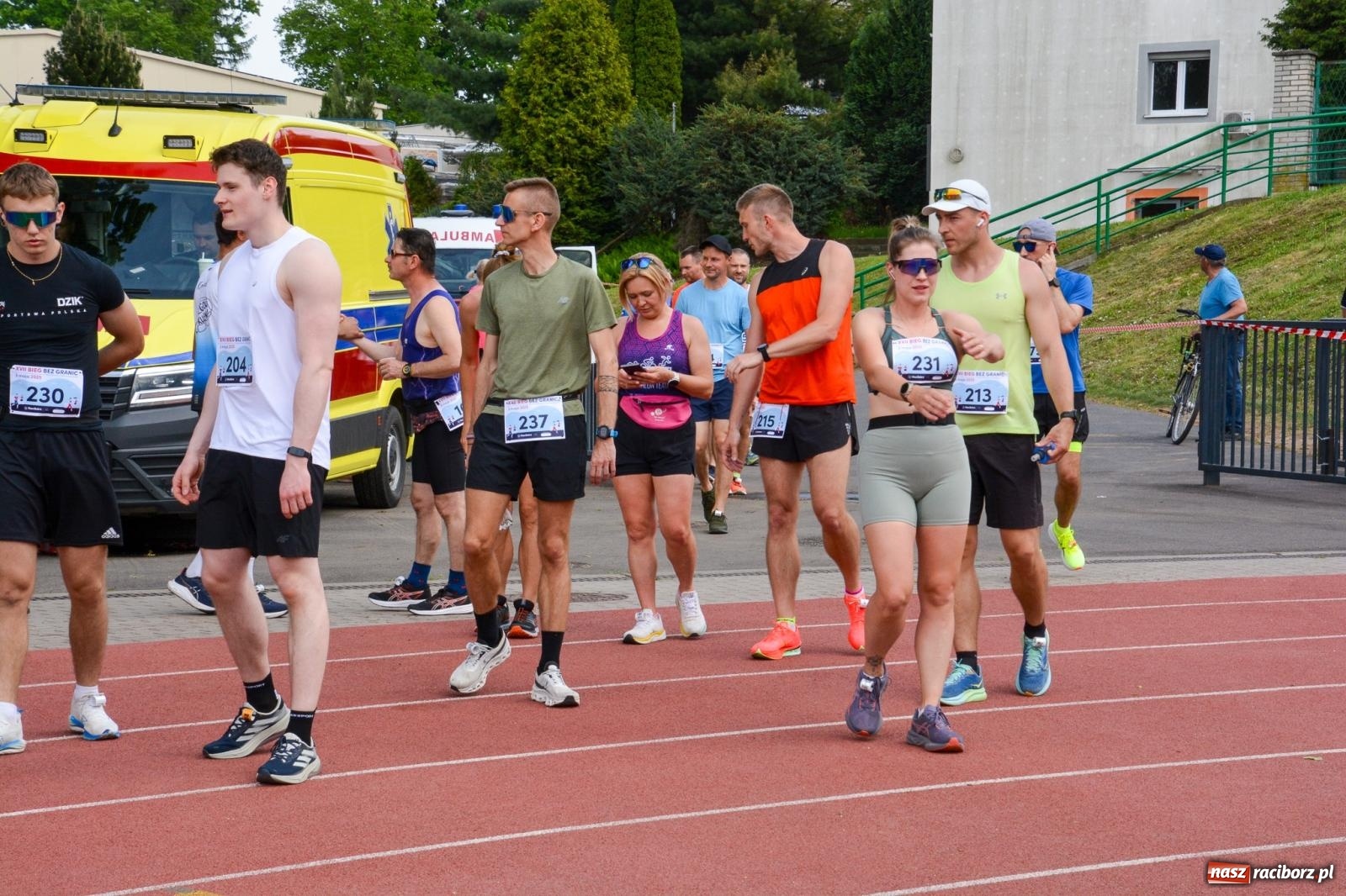 Zdjęcie w galerii na portalu naszraciborz.pl: Mateusz Mrówka najszybszy w XVII Biegu bez Granic wiadomości z regionu