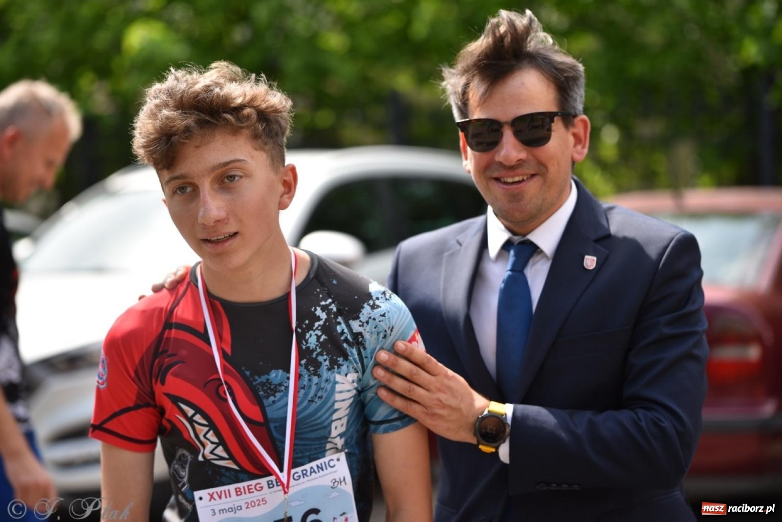 Zdjęcie w galerii na portalu naszraciborz.pl: Mateusz Mrówka najszybszy w XVII Biegu bez Granic wiadomości z regionu