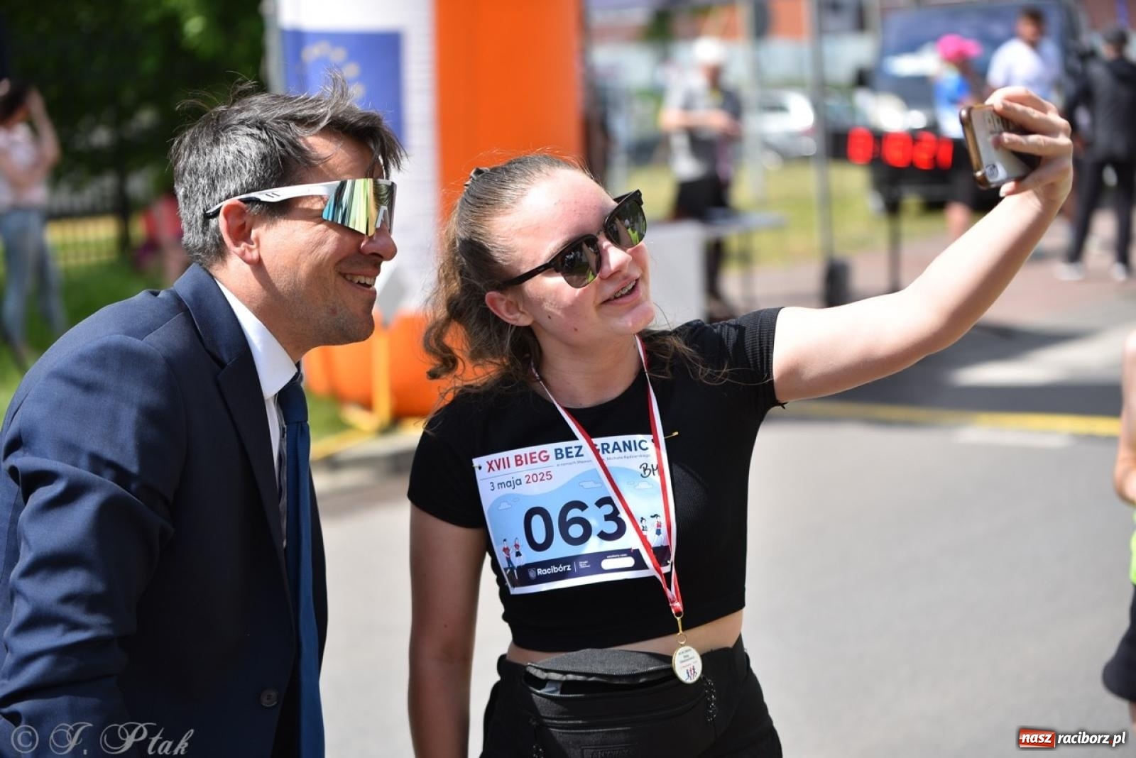 Zdjęcie w galerii na portalu naszraciborz.pl: Mateusz Mrówka najszybszy w XVII Biegu bez Granic wiadomości z regionu